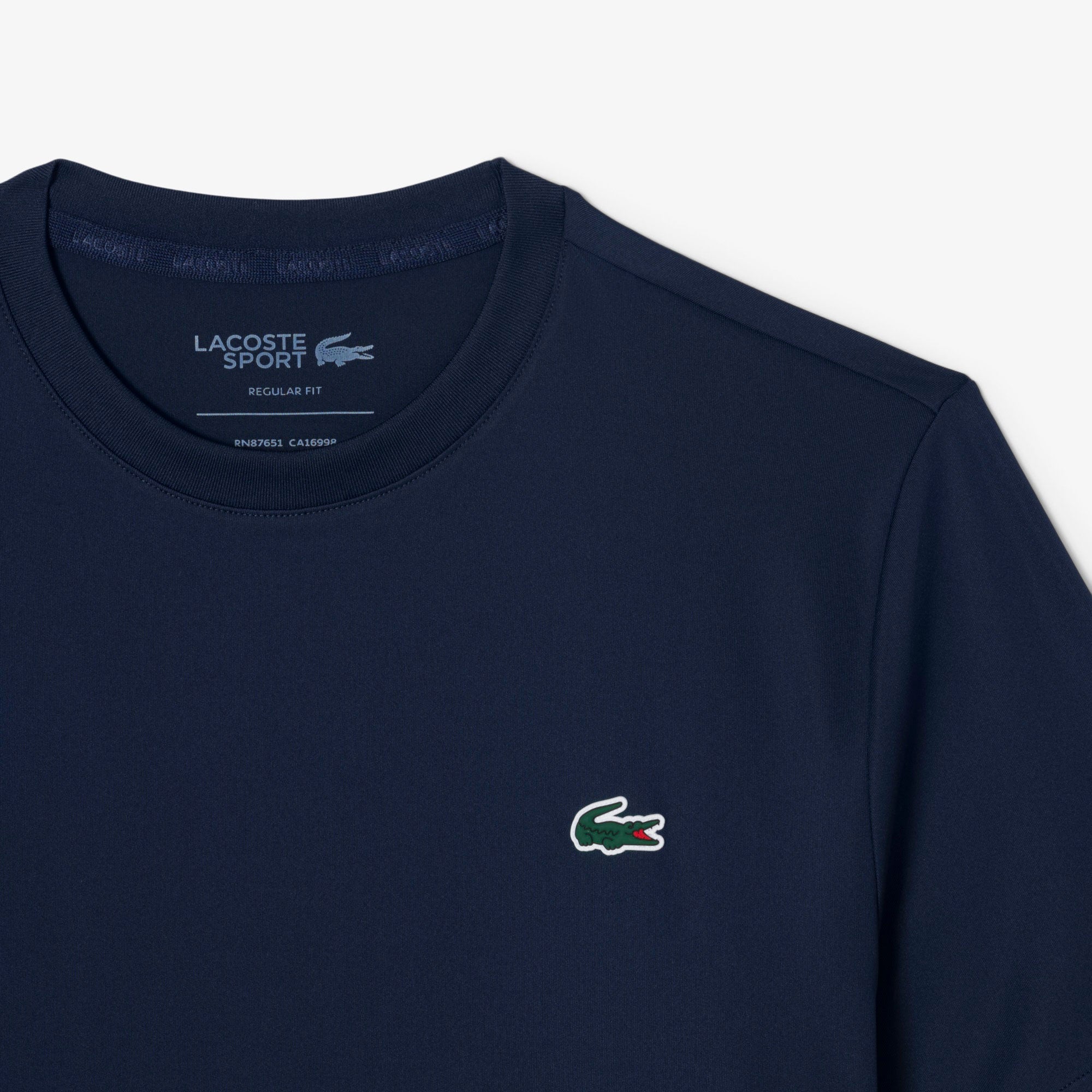 Lacoste Men's Ultra Dry Light Tennis Shirt - Dark Blue (6)