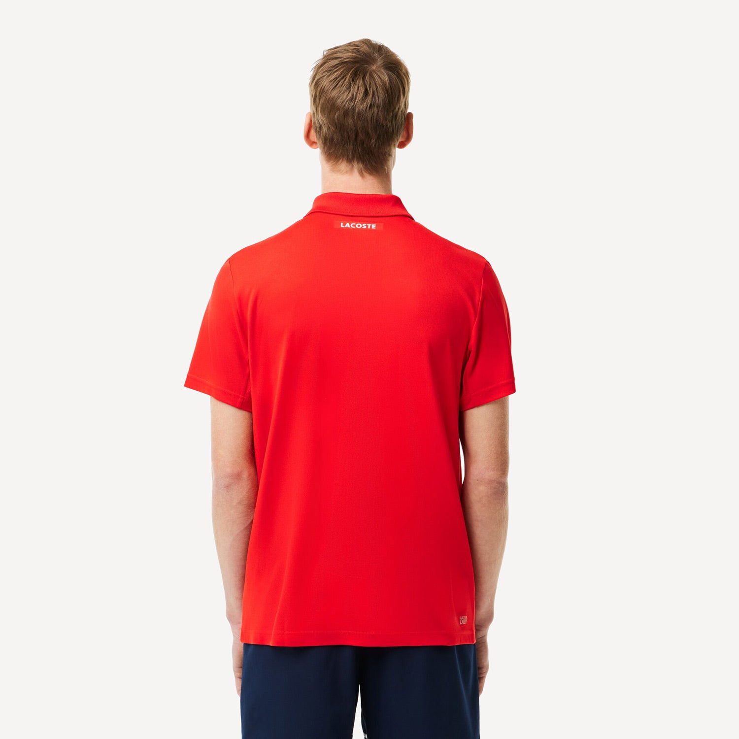 Lacoste Men's Ultra Dry Tennis Polo - Red (2)