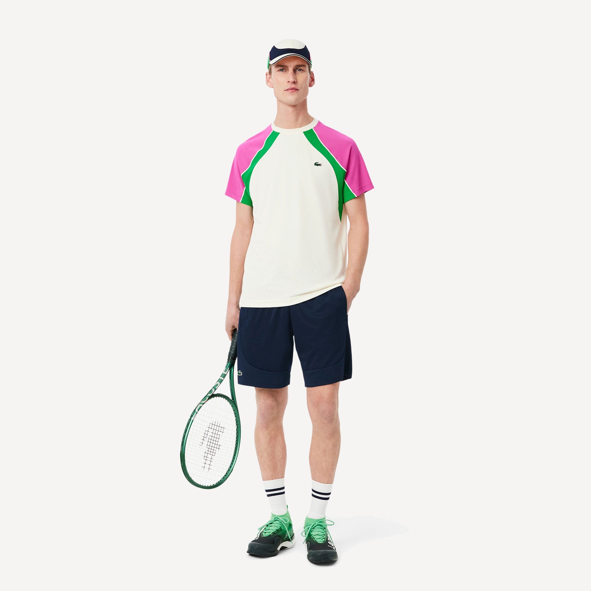 Lacoste Players Men's Ultra Dry Stretch Tennis Shorts - Dark Blue (2)