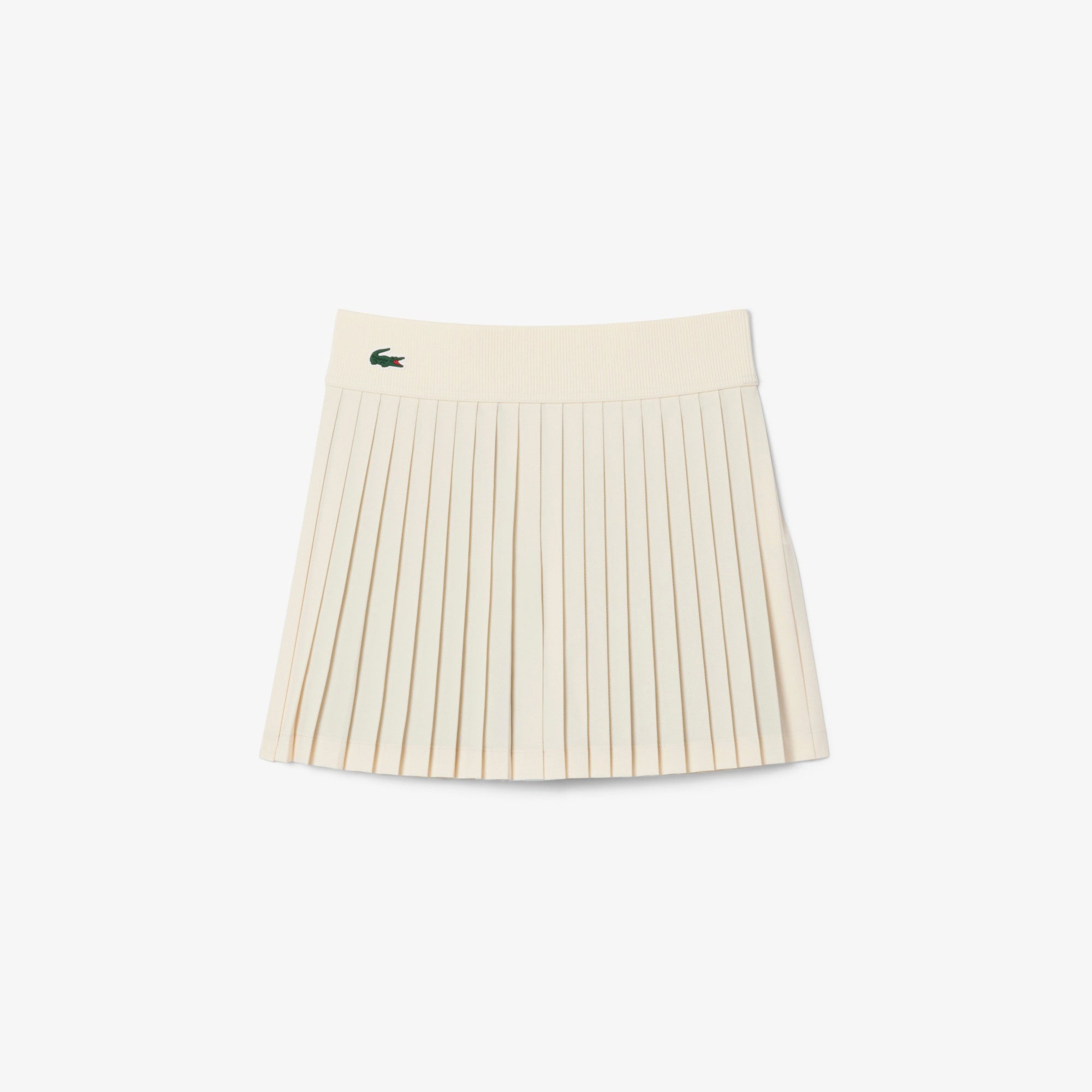 Lacoste Players Women's Ultra Dry Pleated Tennis Skirt - White (5)