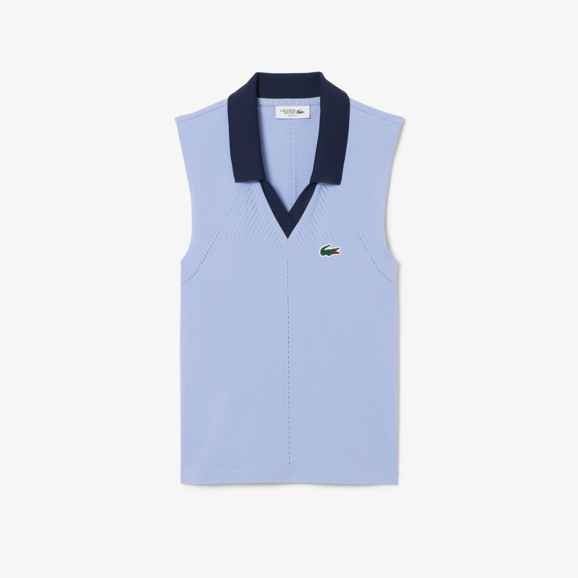 Lacoste Players Women's Ultra Dry Seamless Tennis Tank Top - Purple (5)