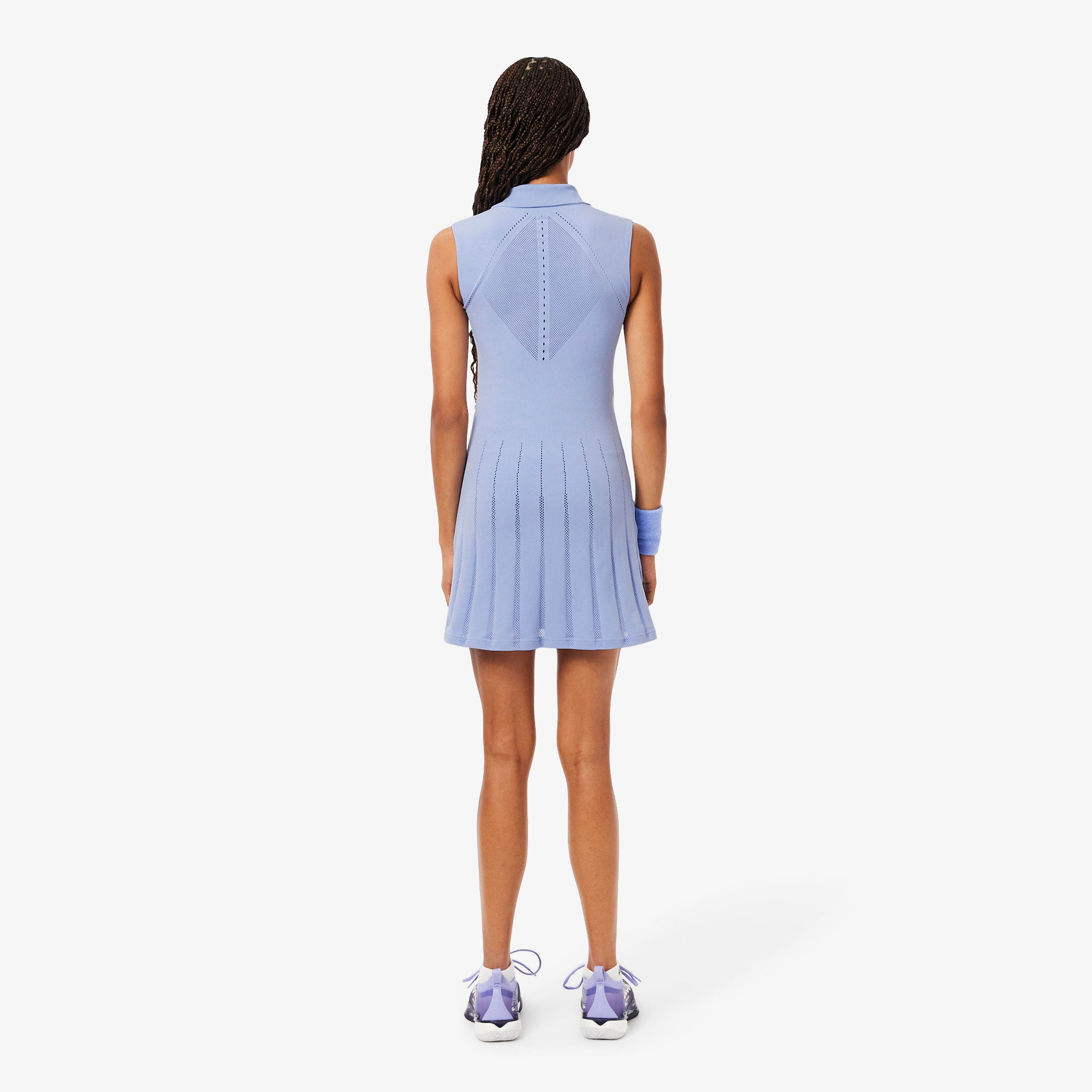 Lacoste Players Women's Ultra Dry Tennis Dress - Purple (2)