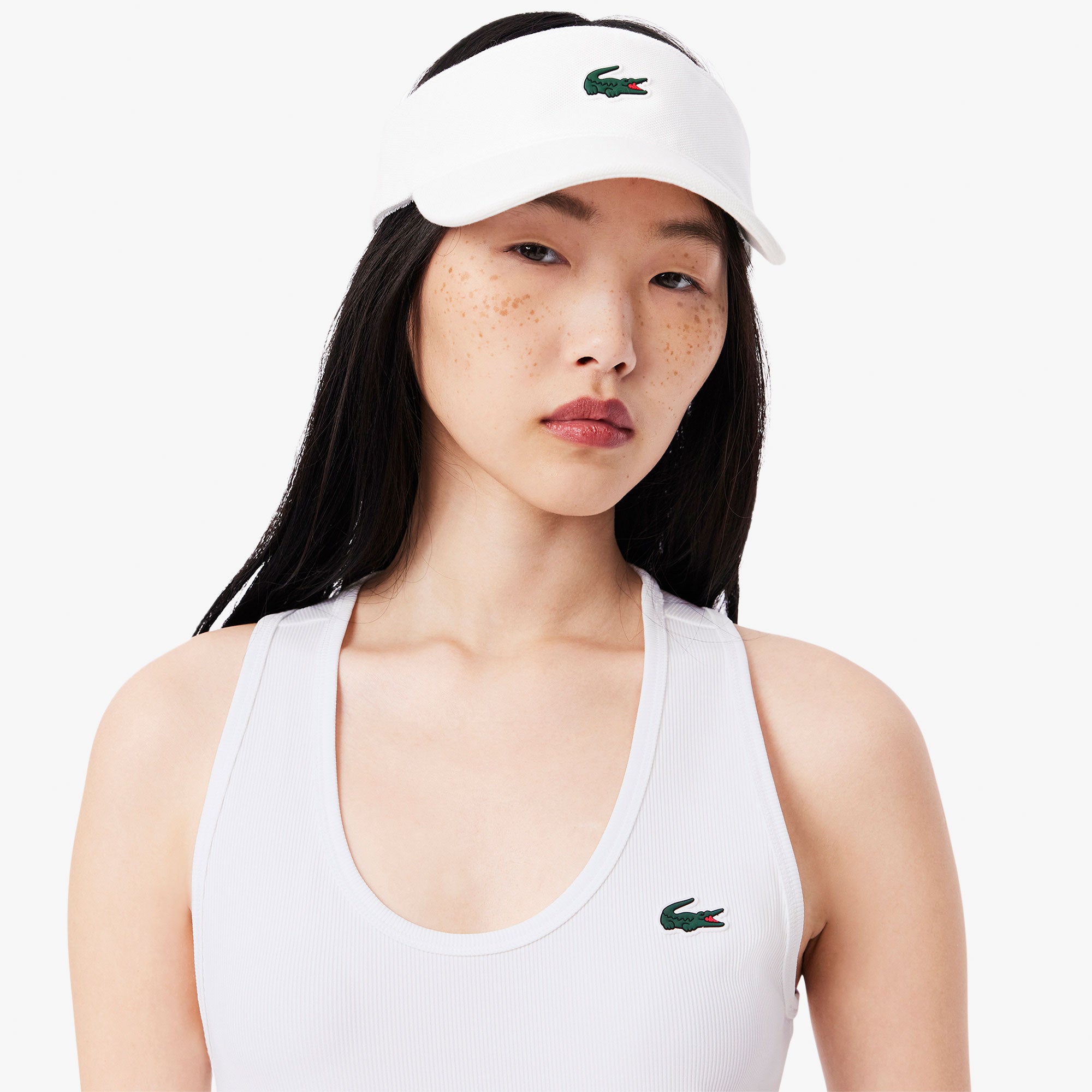 Lacoste Women's Ultra Dry Sport Tank Top - White (3)