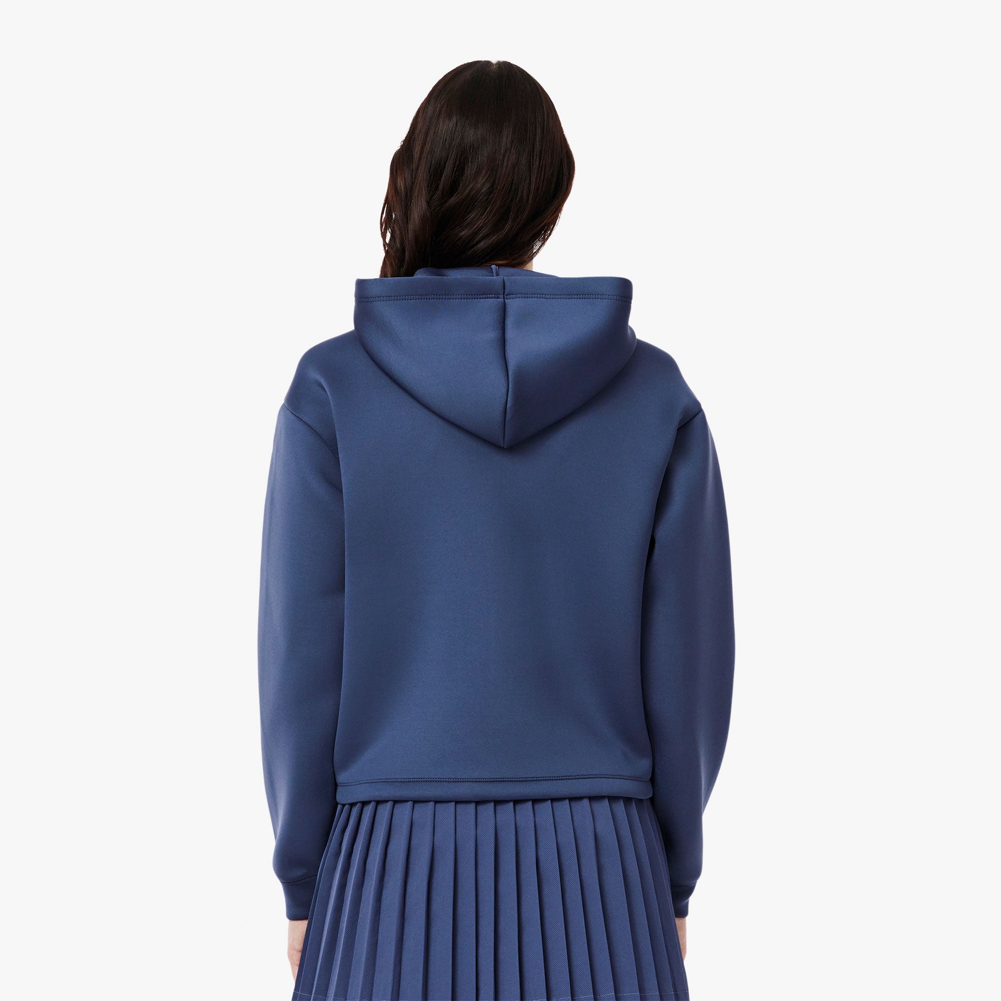 Lacoste Women's Ultra Dry Stretch Tennis Hood Jacket - Purple (2)