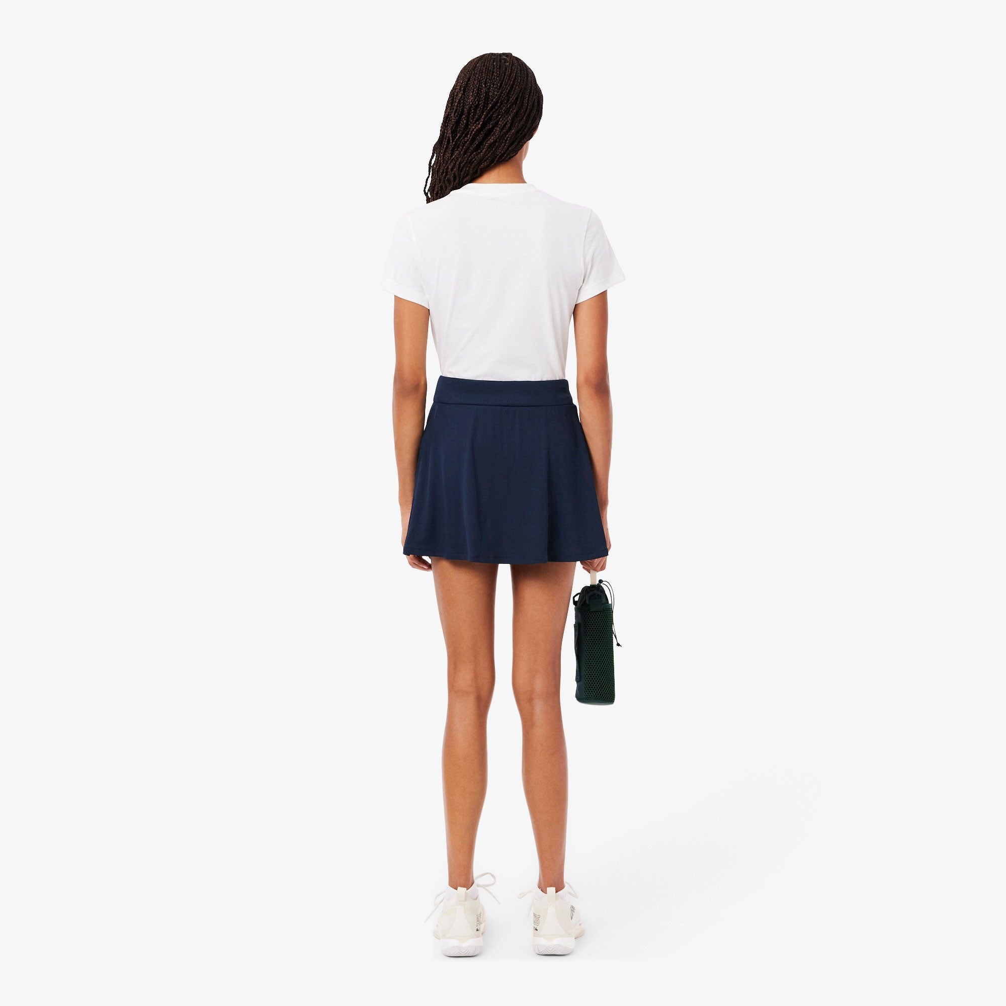 Lacoste Women's Ultra Dry Women's Tennis Skirt - Dark Blue (2)