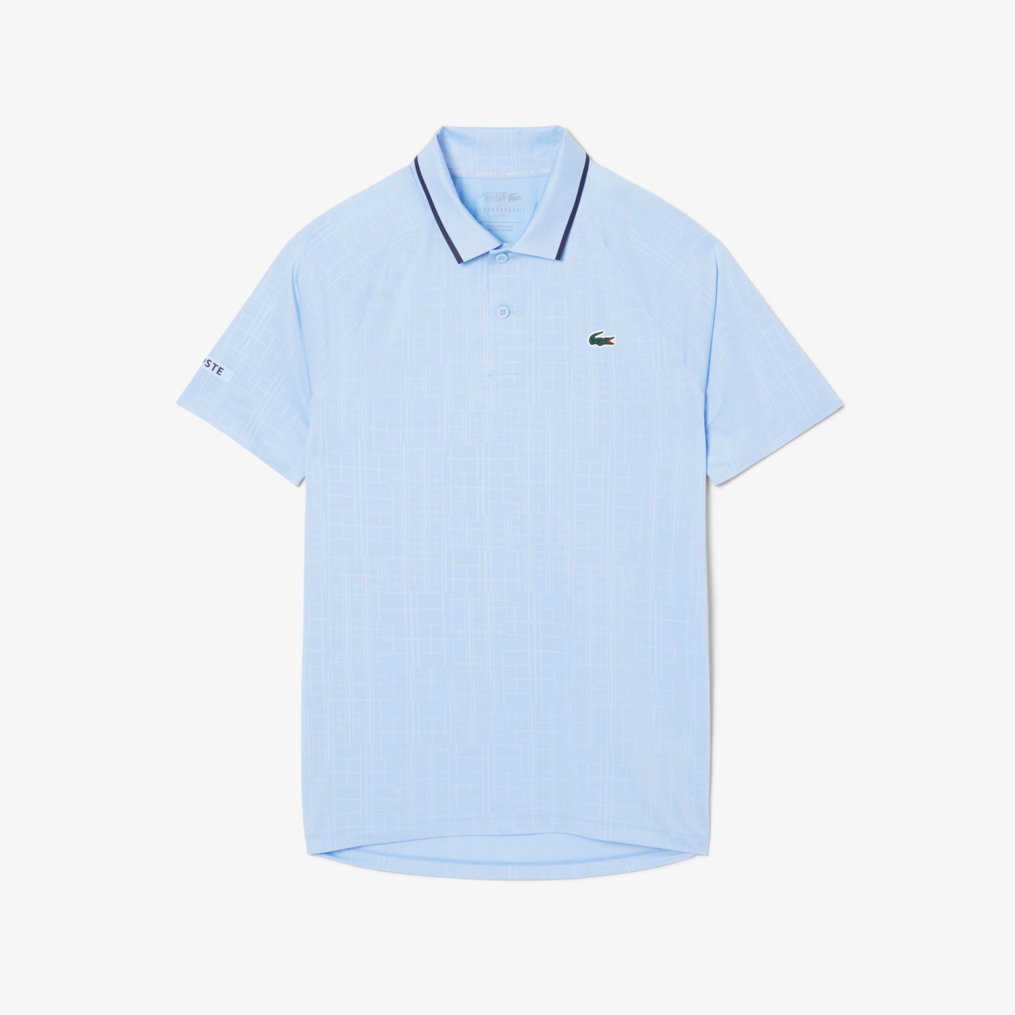 Lacoste x Novak Djokovic Men's On-Court Seamless Tennis Polo - Blue (5)