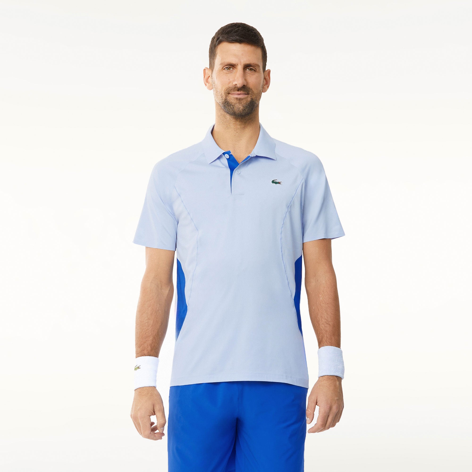 Lacoste x Novak Djokovic Men's Tennis Polo - Blue (1)