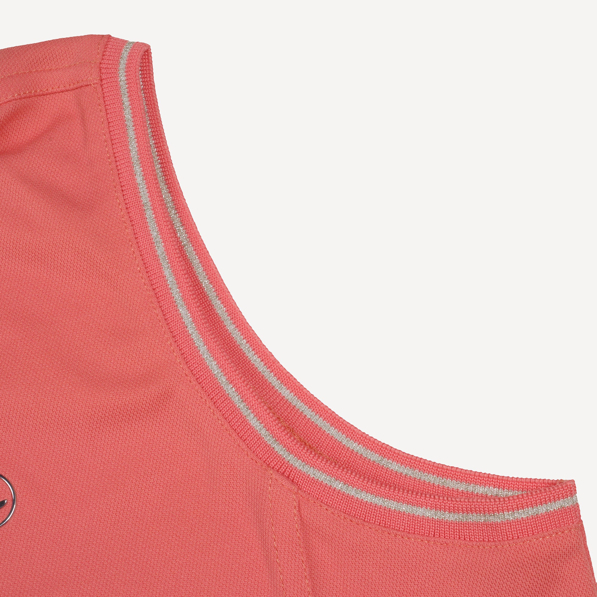 Luhta Kivisaari Women's Sleeveless Tennis Polo - Coral (4)