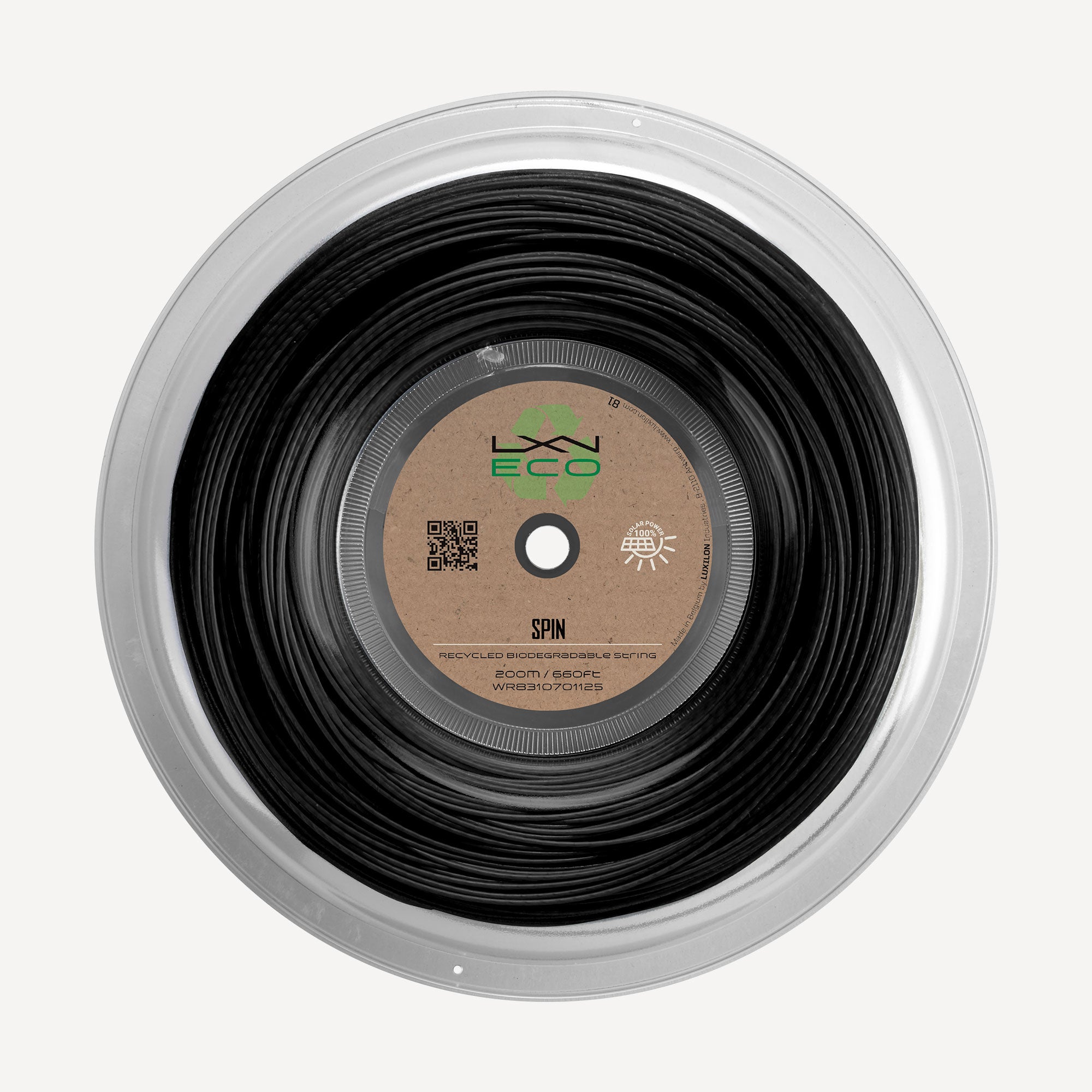 Luxilon ECO Spin Tennis String Reel 200 m - Black (1)