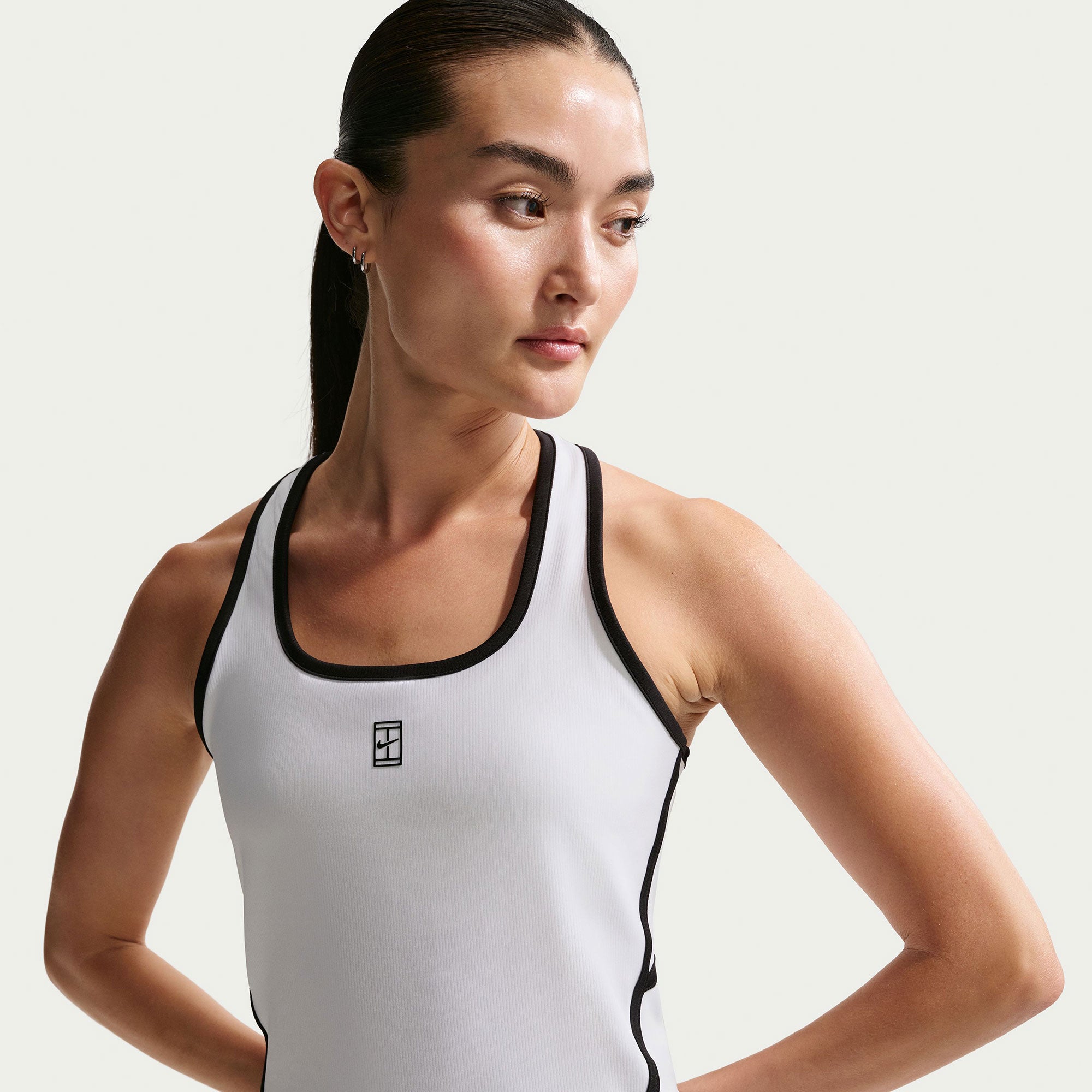 Nike Advantage Women's Dri-FIT Tennis Tank - White (1)