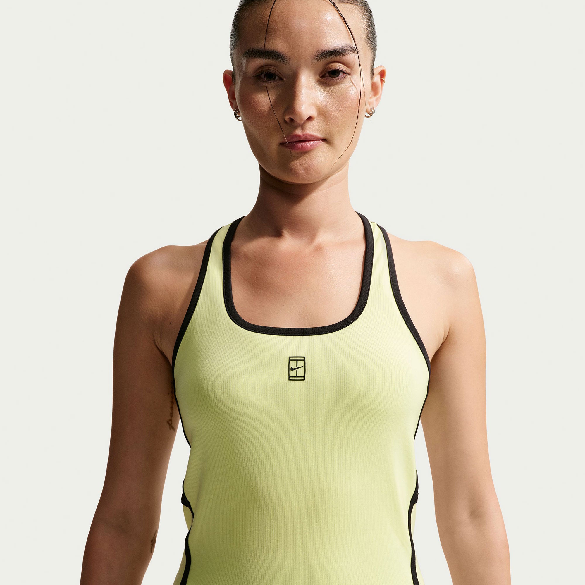 Nike Advantage Women's Dri-FIT Tennis Tank - Yellow (1)