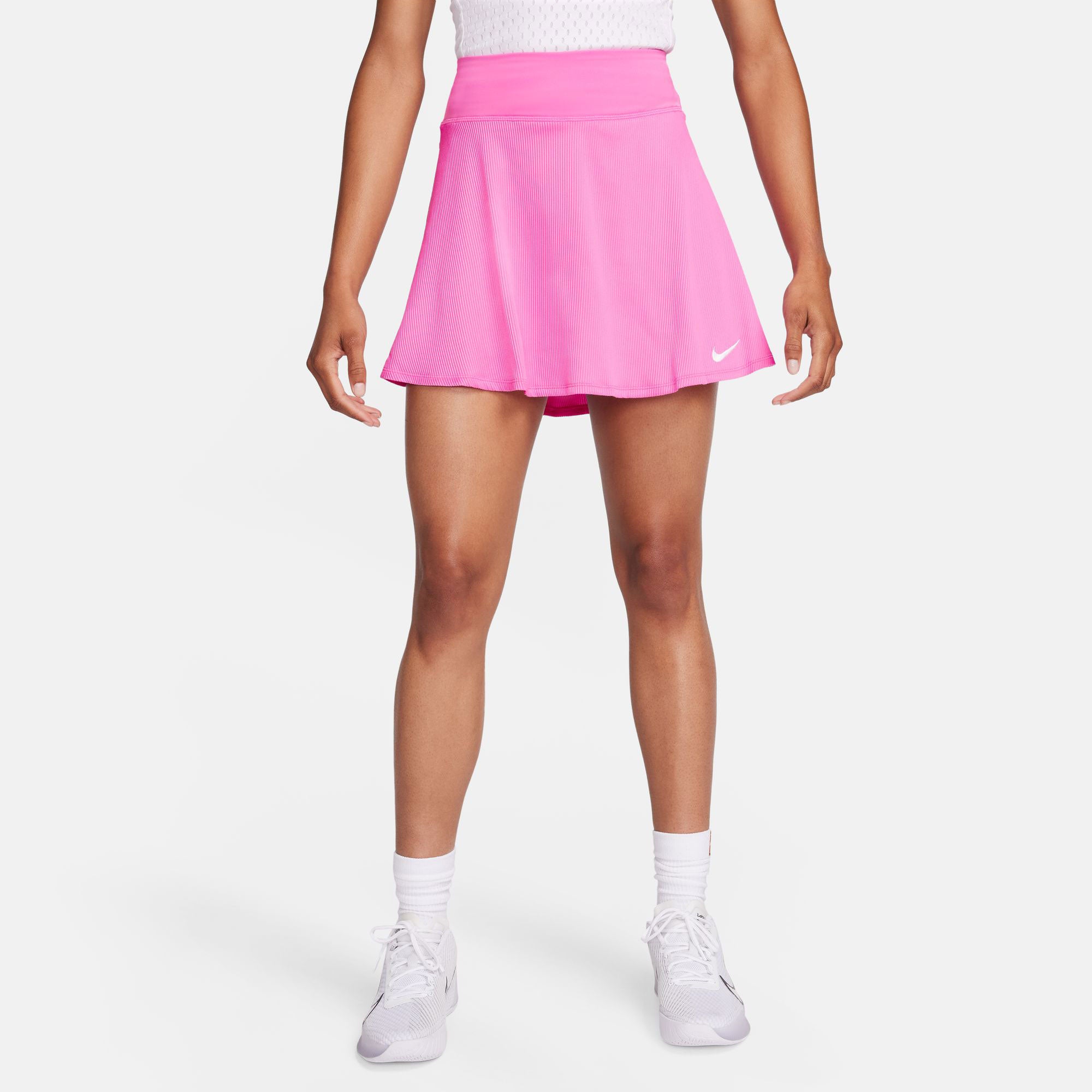 Nike Advantage Women's Dri-FIT Regular Tennis Skirt - Pink (1)