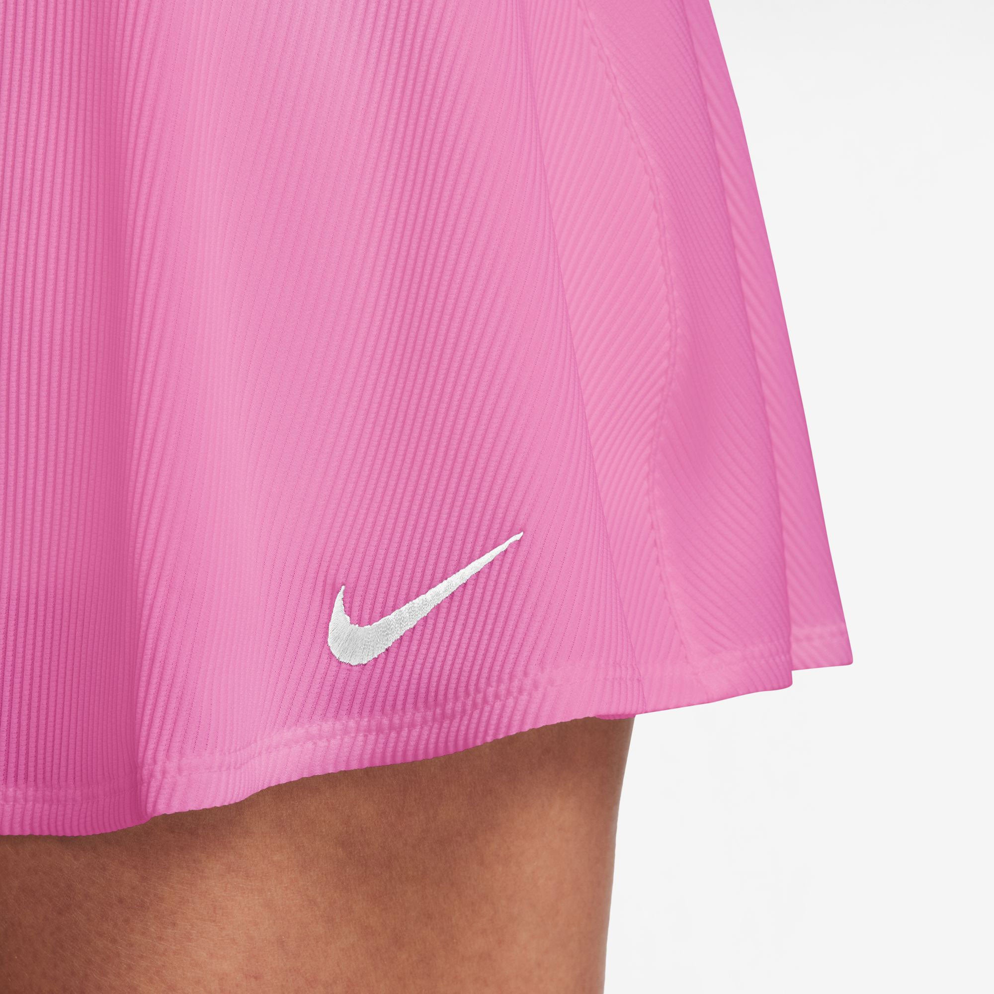 Nike Advantage Women's Dri-FIT Regular Tennis Skirt - Pink (4)
