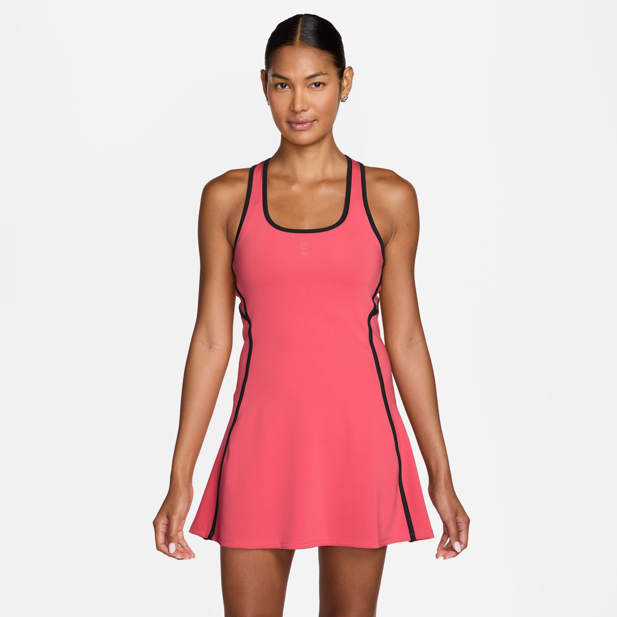 Nike Advantage Women's Dri-FIT Tennis Dress - Orange (1)