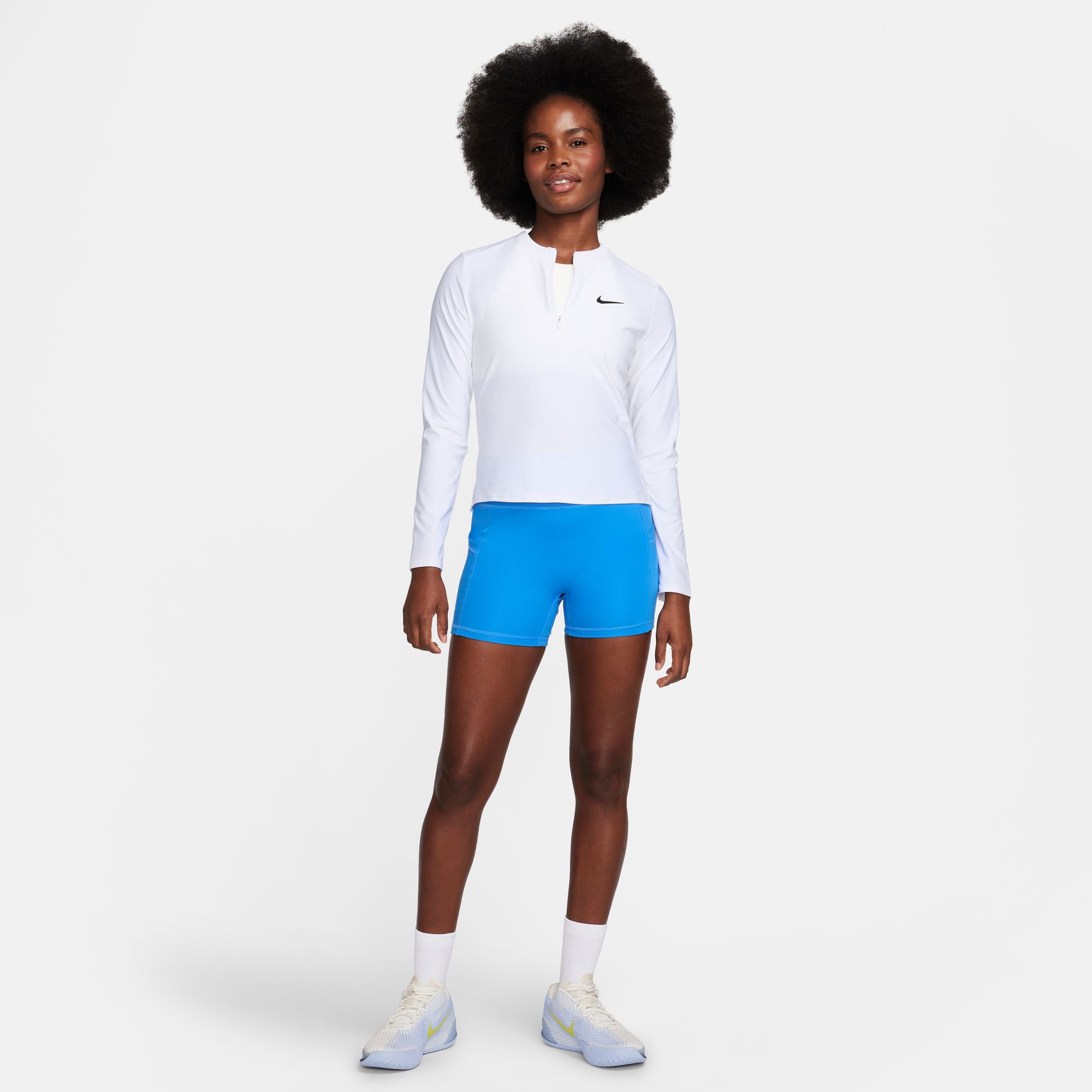 Nike Advantage Women's Dri-FIT Tennis Shorts - Blue (5)