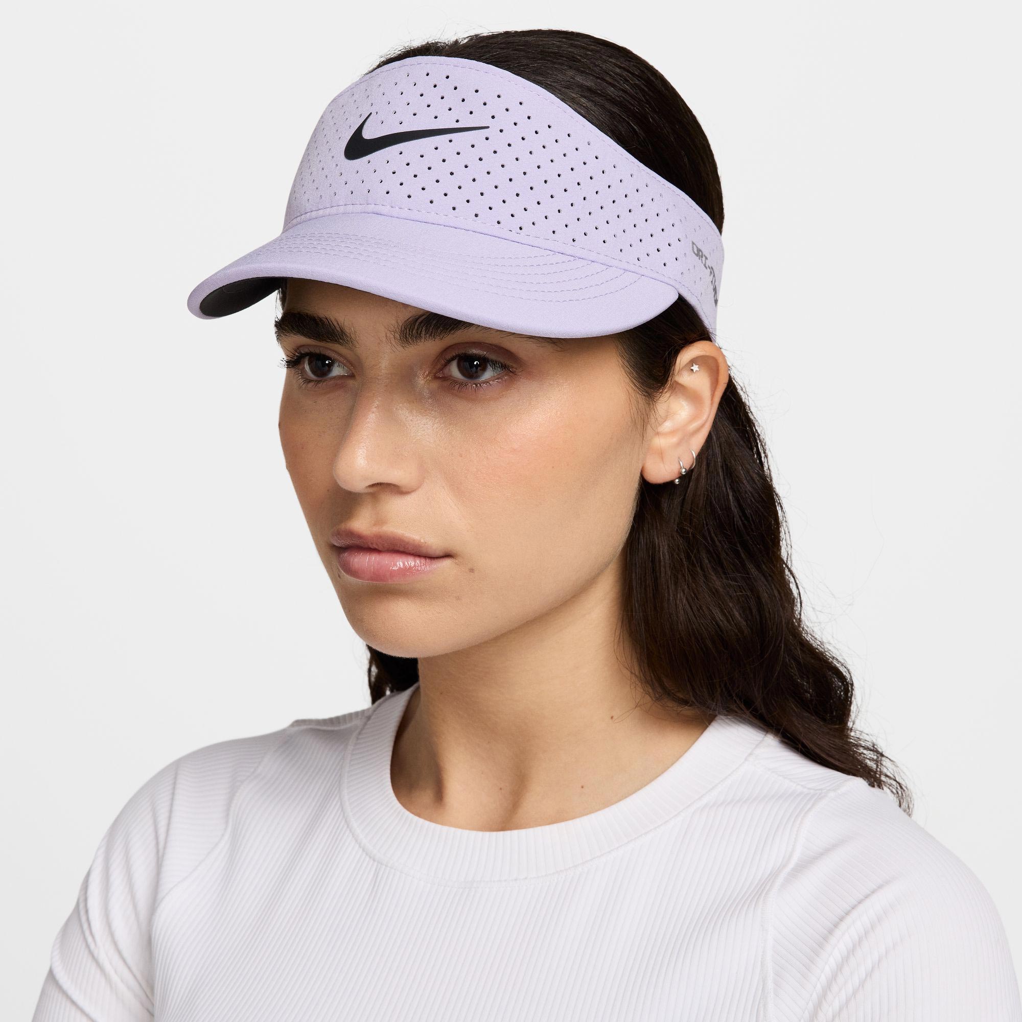 Nike Dri-FIT ADV Ace Tennis Visor - Purple (1)