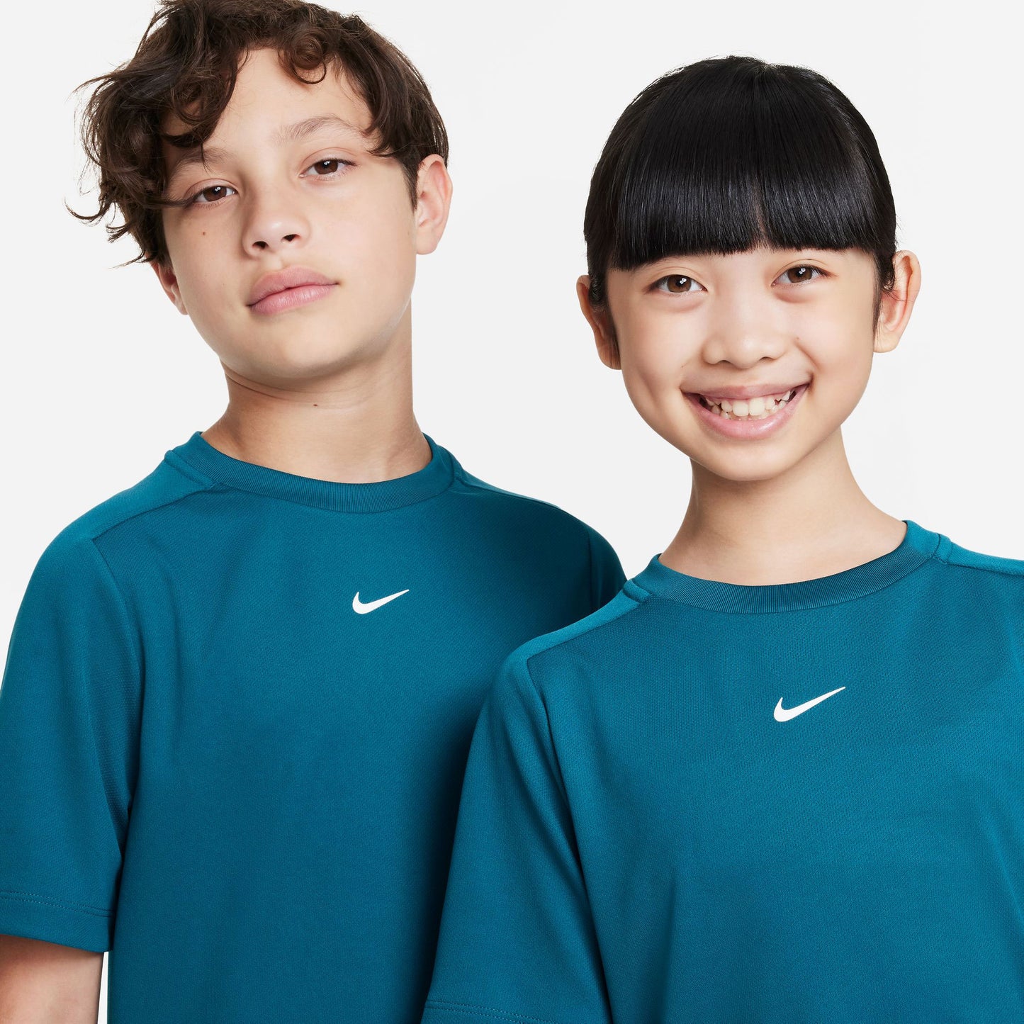 Nike Dri-FIT Multi Boys' Short Sleeve Shirt Green (3)