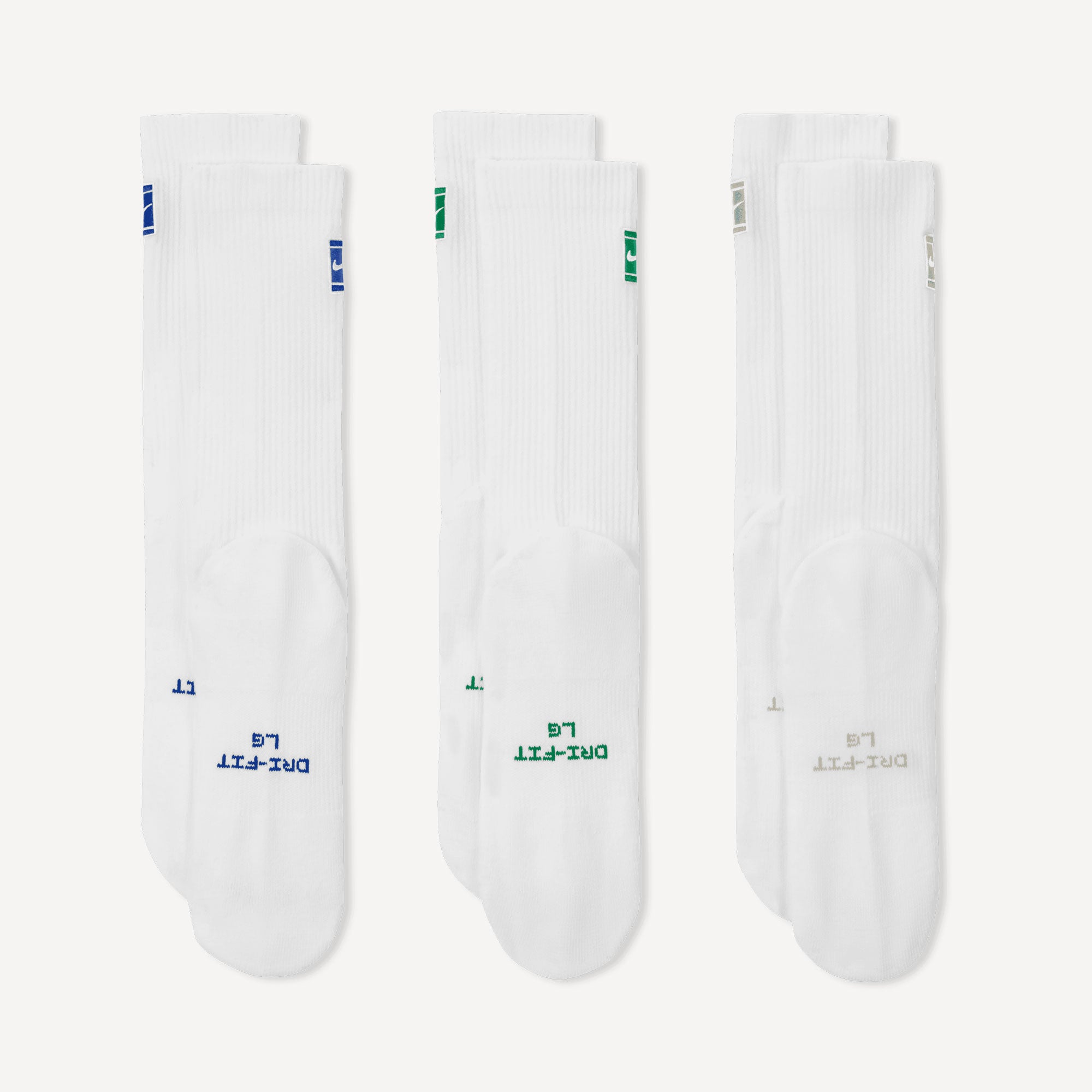 Nike Everyday Elevated Tennis Crew Socks - White (3)