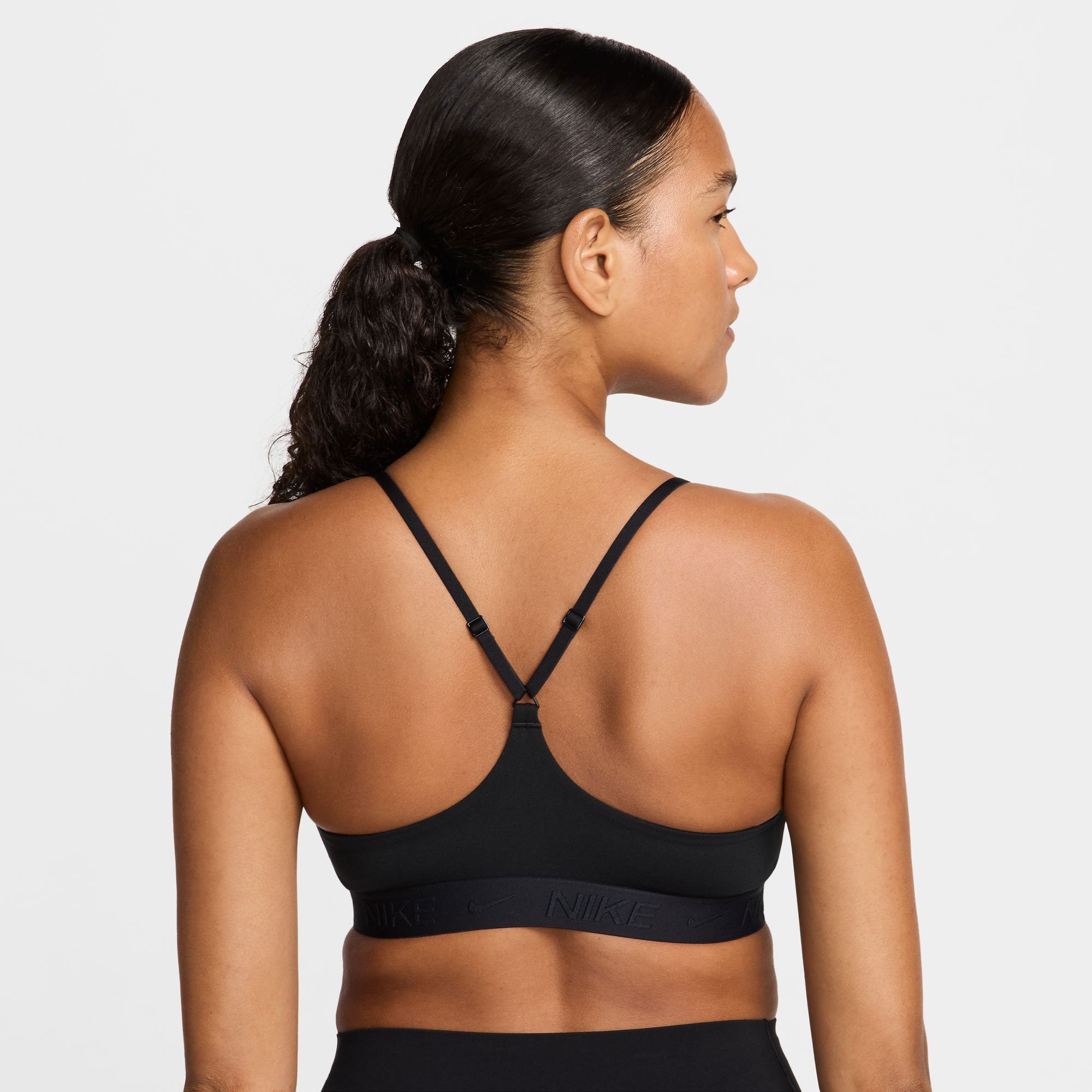 Nike Indy Women's Dri-FIT Padded Sports Bra - Black (2)
