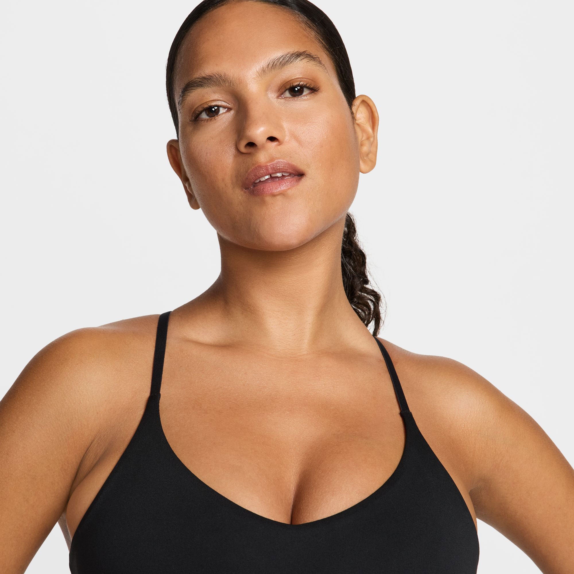 Nike Indy Women's Dri-FIT Padded Sports Bra - Black (3)