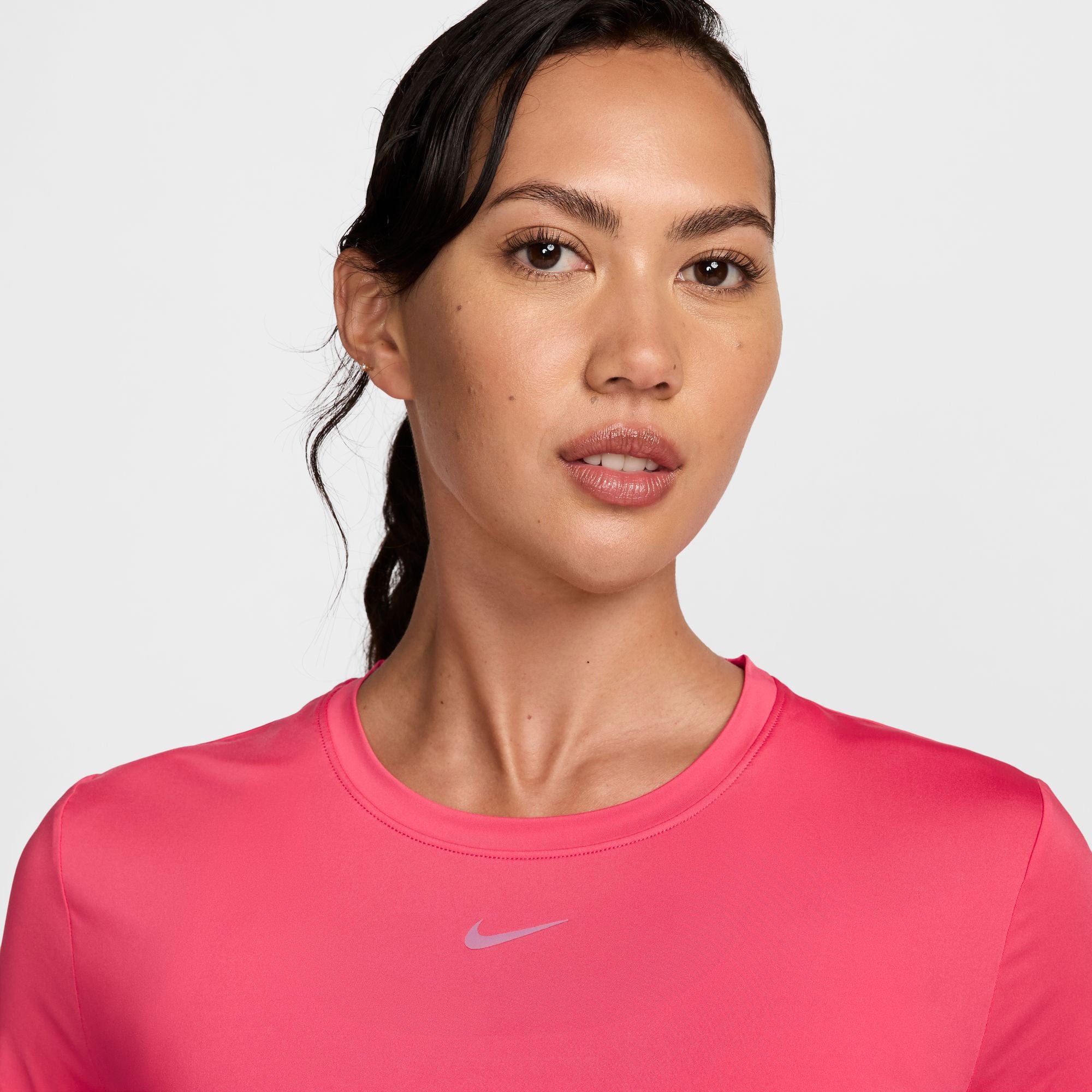 Nike One Classic Women's Dri-FIT Shirt - Pink (3)