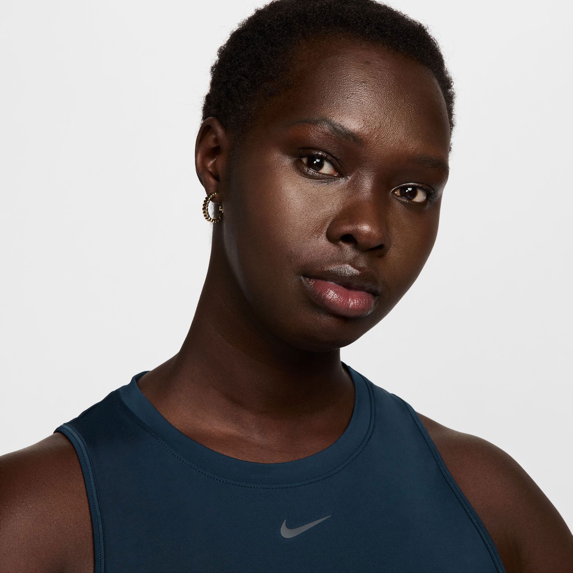 Nike One Classic Women's Dri-FIT Tank - Blue (4)