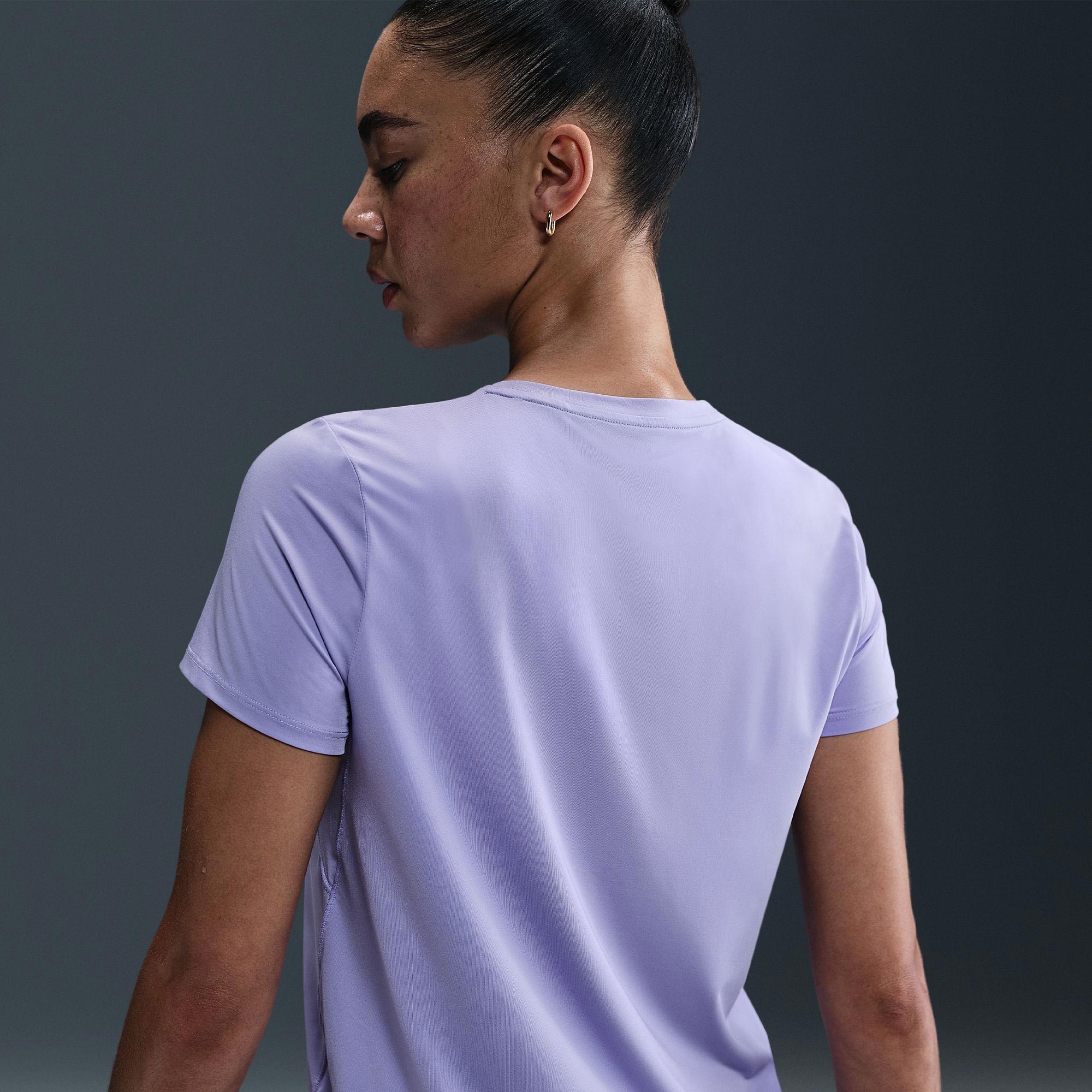 Nike One Dri-FIT Classic Women's Shirt - Purple (2)