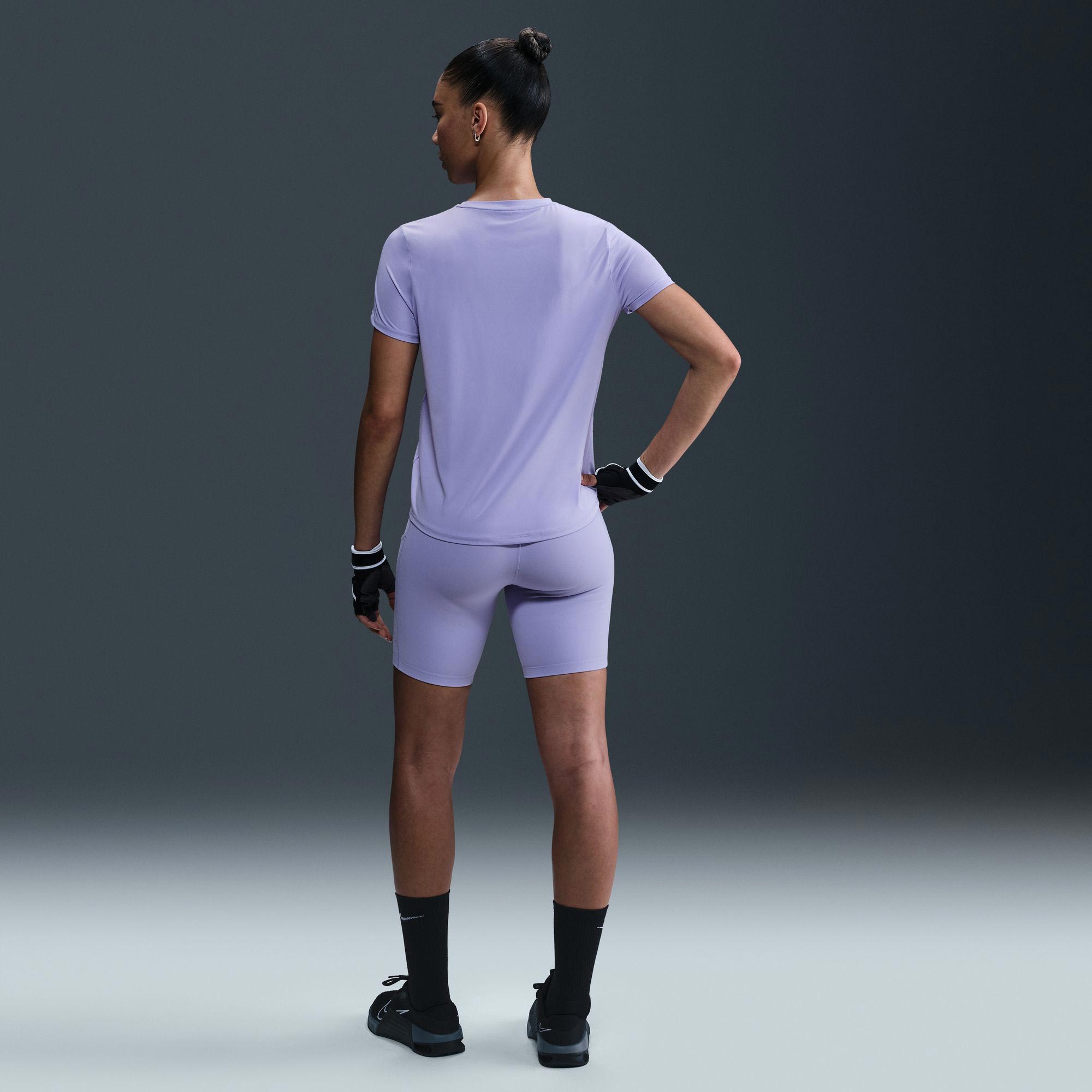 Nike One Dri-FIT Classic Women's Shirt - Purple (5)