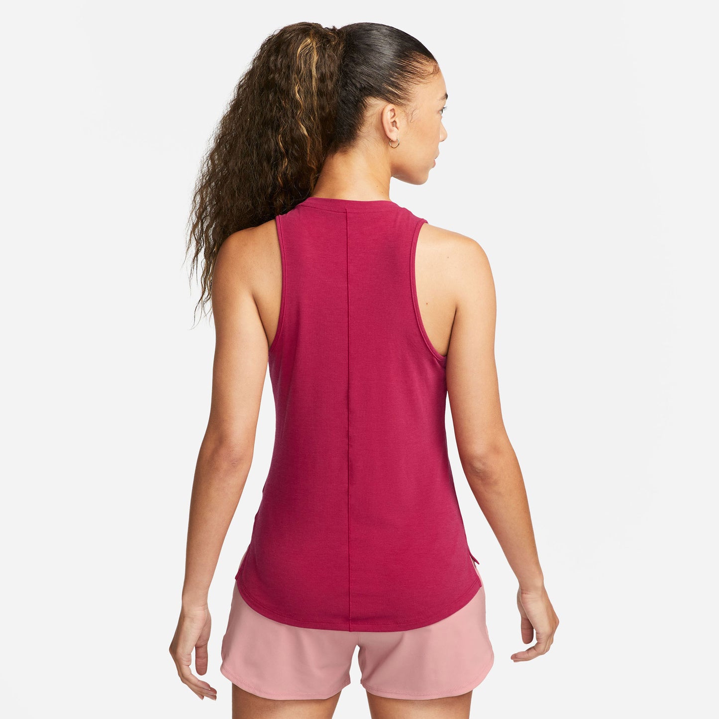 Nike One Luxe Dri-FIT Women's Standard Fit Tank Red (2)