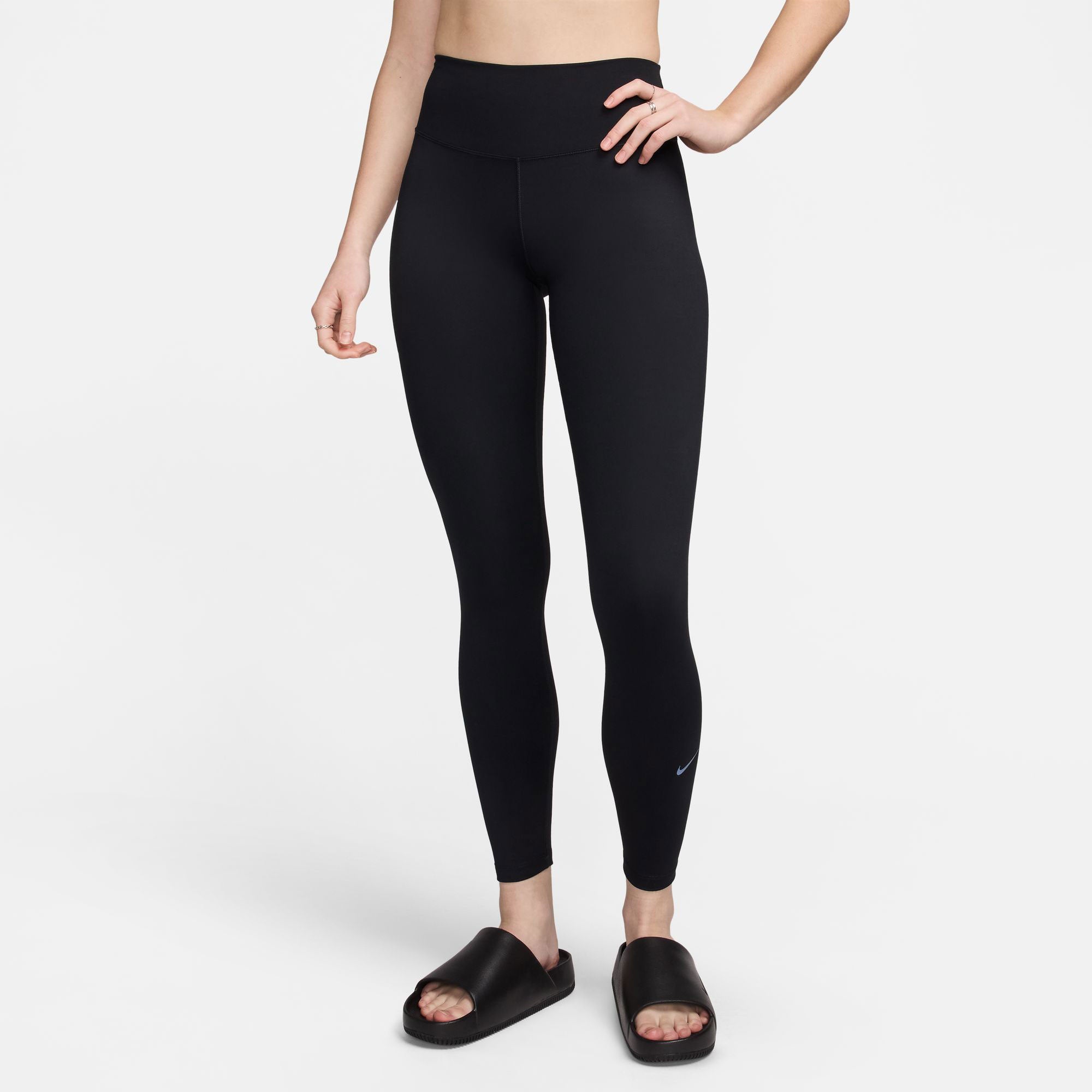 Nike One Women's Dri-FIT High-Waisted Leggings - Black (1)