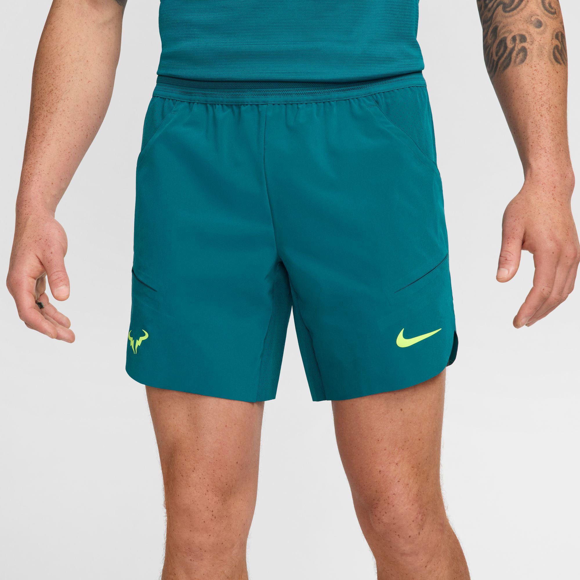 Nike Rafa Men's Dri-FIT ADV 7-Inch Tennis Shorts - Green (3)