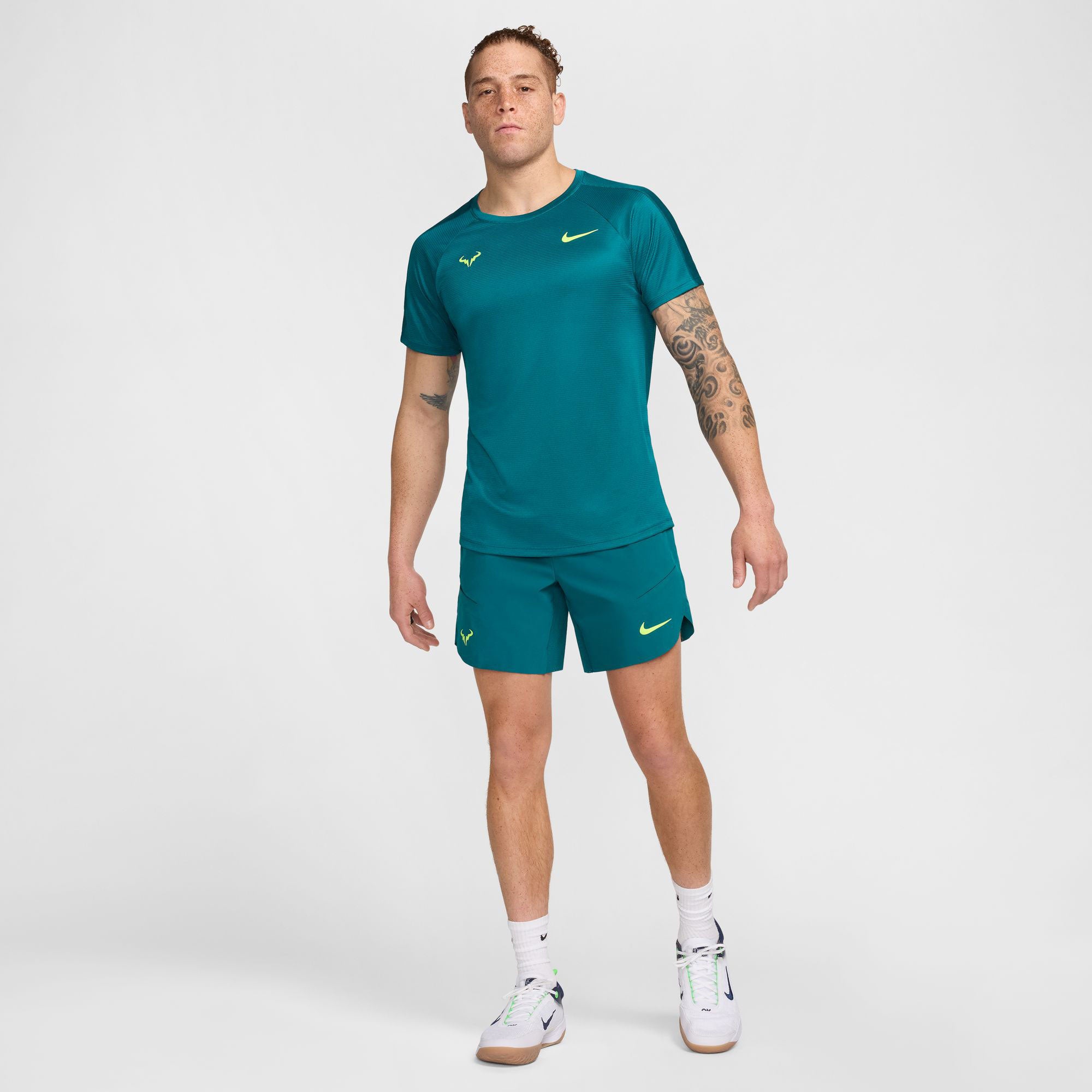 Nike Rafa Men's Dri-FIT ADV 7-Inch Tennis Shorts - Green (8)