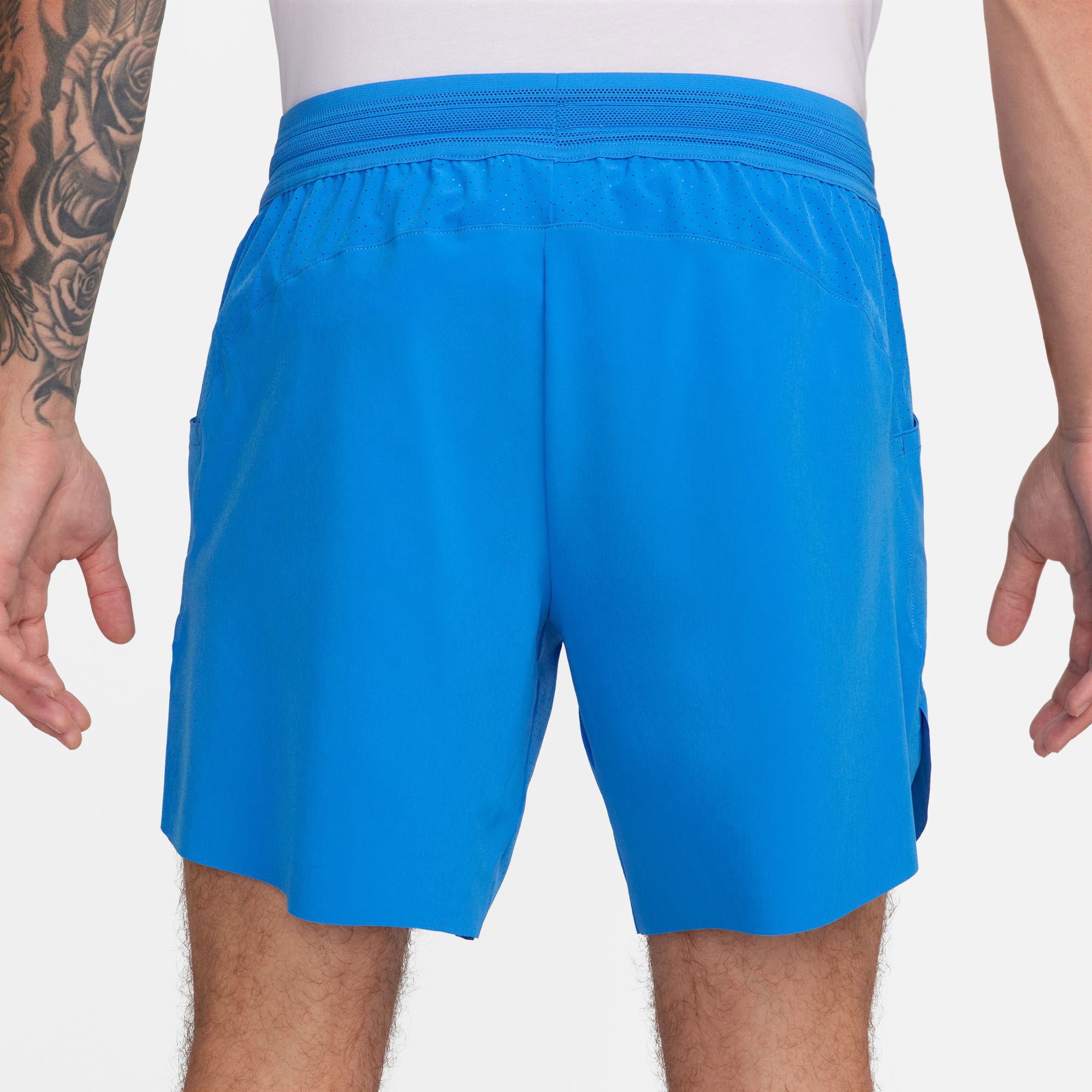 Nike Rafa Men's Dri-FIT ADV 7-Inch Tennis Shorts - Blue (2)