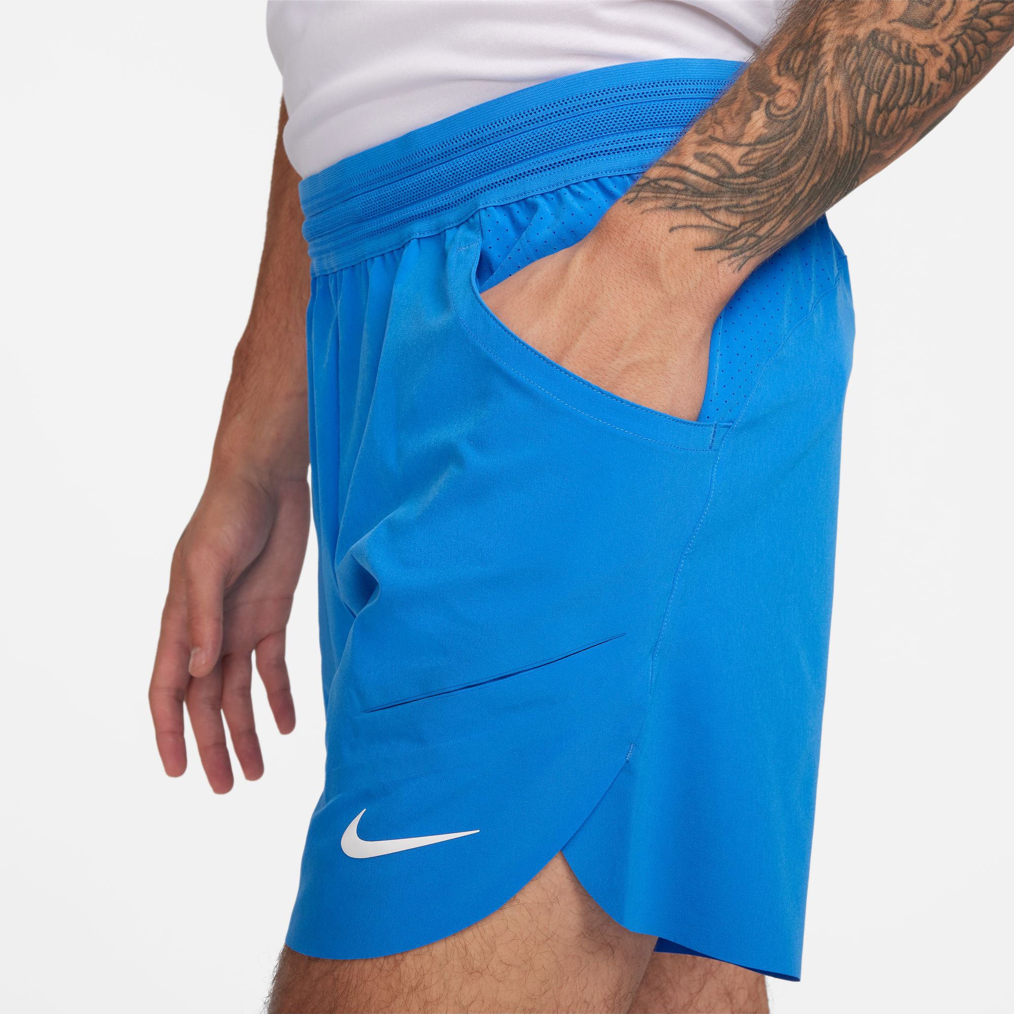 Nike Rafa Men's Dri-FIT ADV 7-Inch Tennis Shorts - Blue (5)