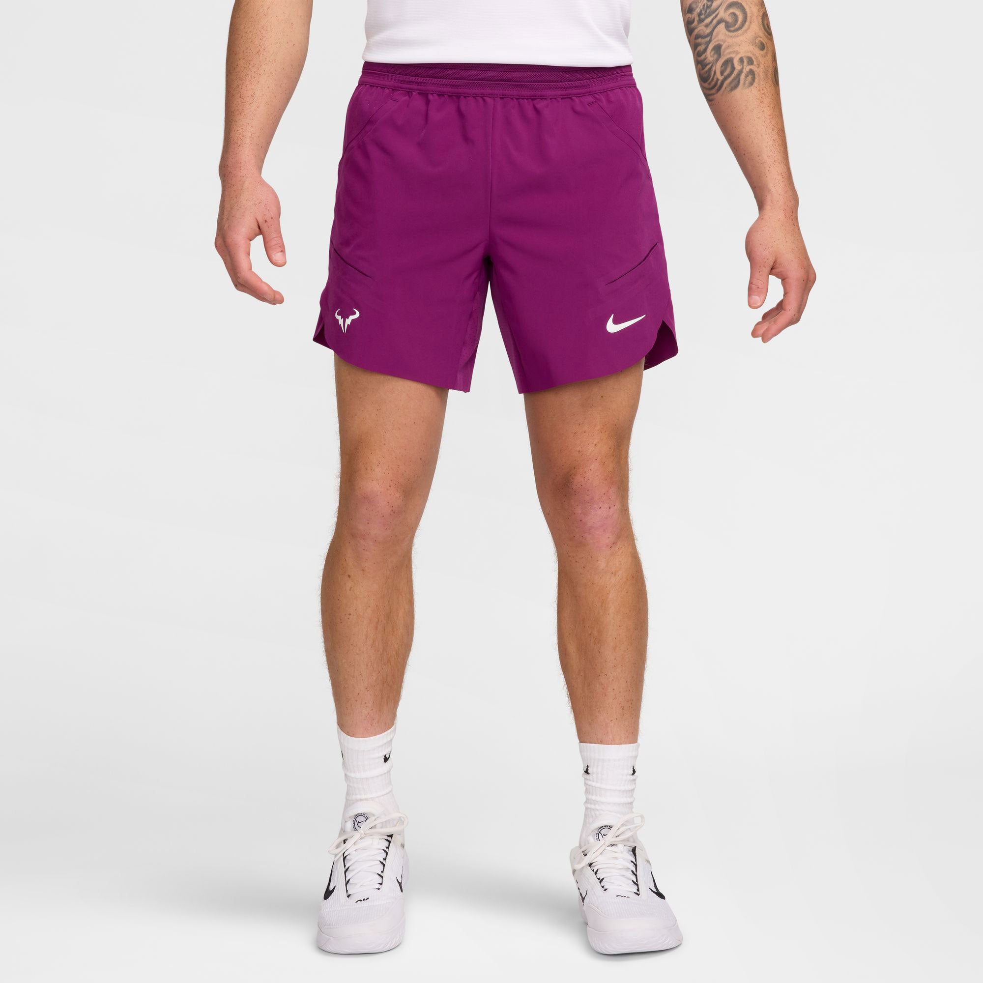 Nike Rafa Men's Dri-FIT ADV 7-Inch Tennis Shorts - Purple (1)
