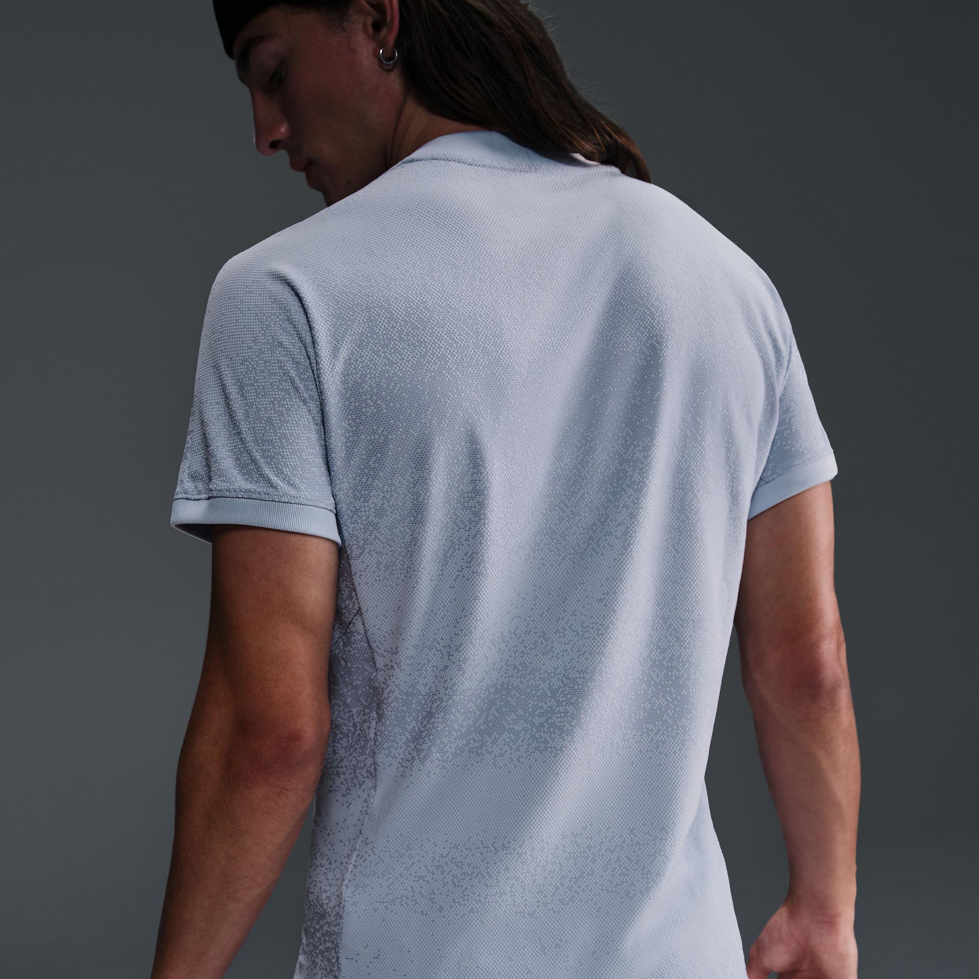 Nike Rafa Men's Dri-FIT ADV Tennis Shirt - Grey (2)