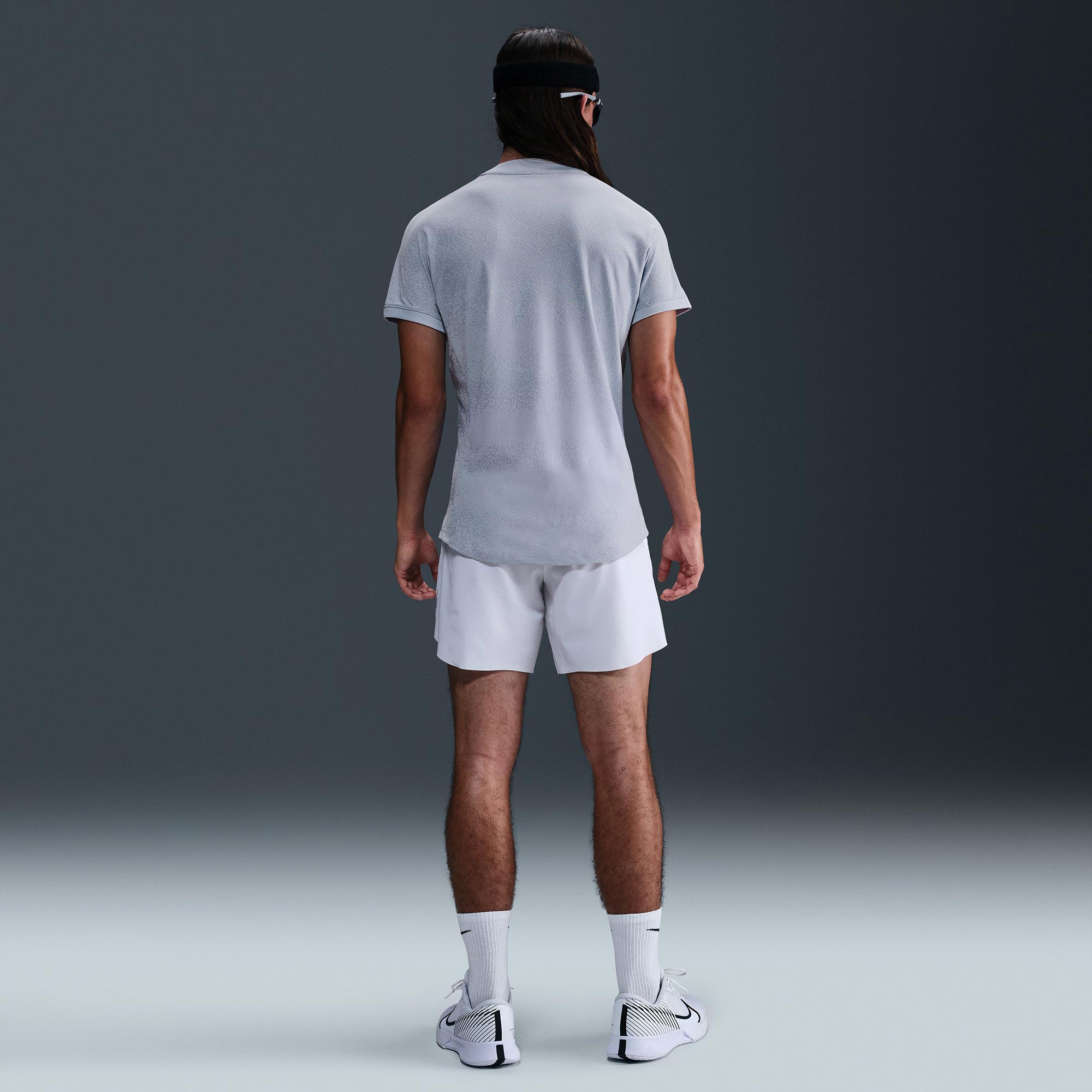 Nike Rafa Men's Dri-FIT ADV Tennis Shirt - Grey (5)