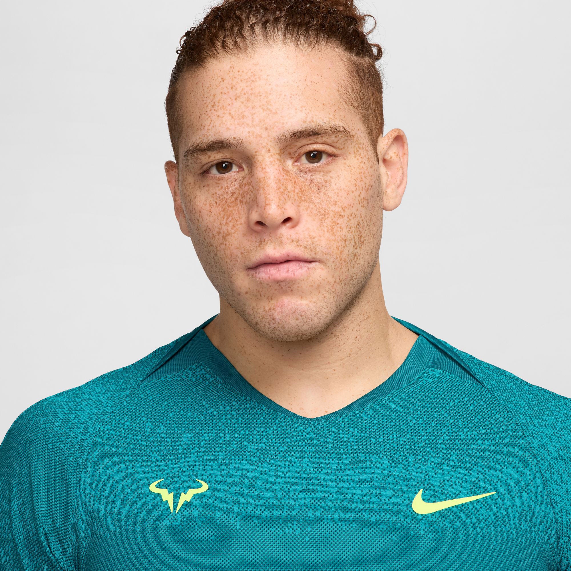 Nike Rafa Men's Dri-FIT ADV Tennis Shirt - Green (3)