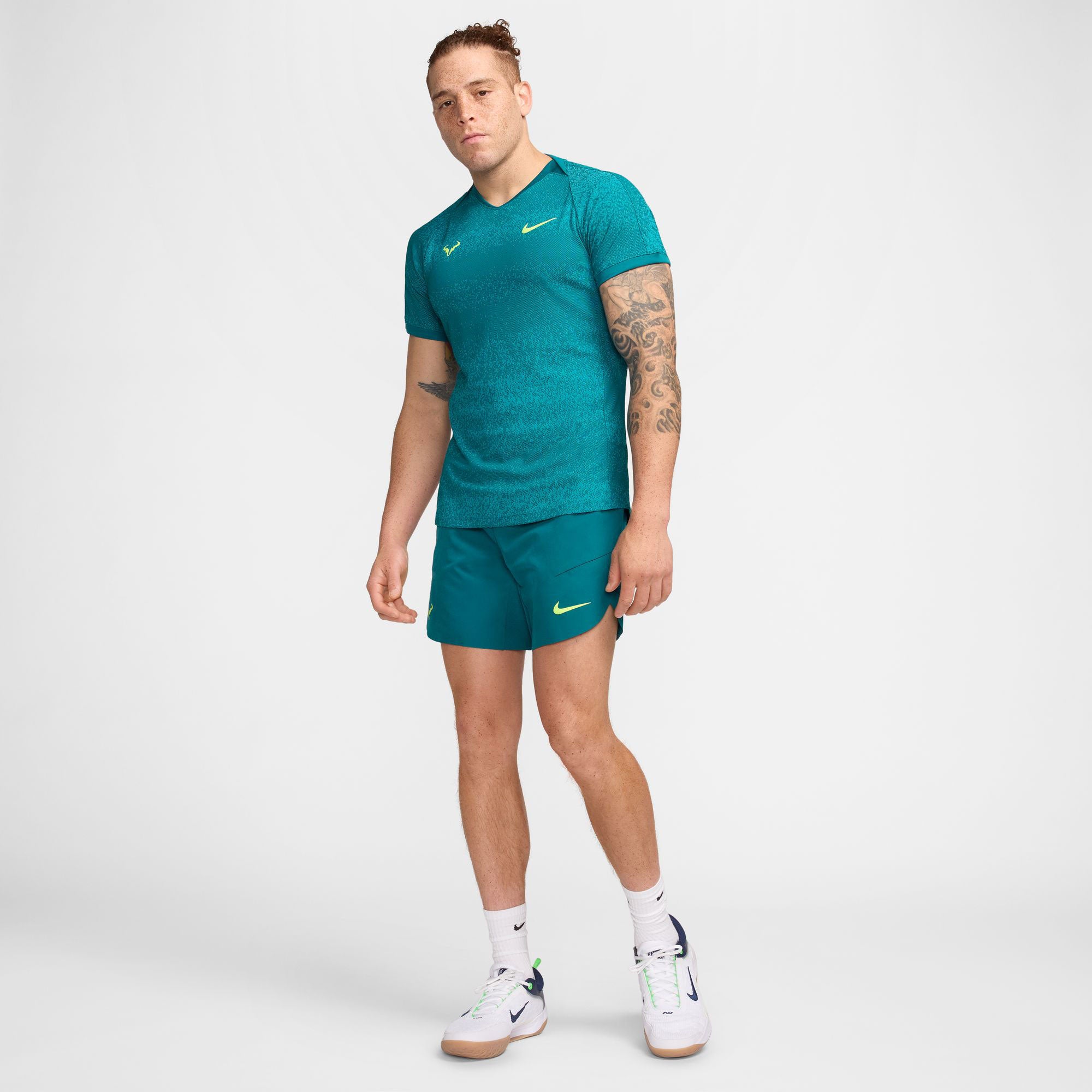 Nike Rafa Men's Dri-FIT ADV Tennis Shirt - Green (6)