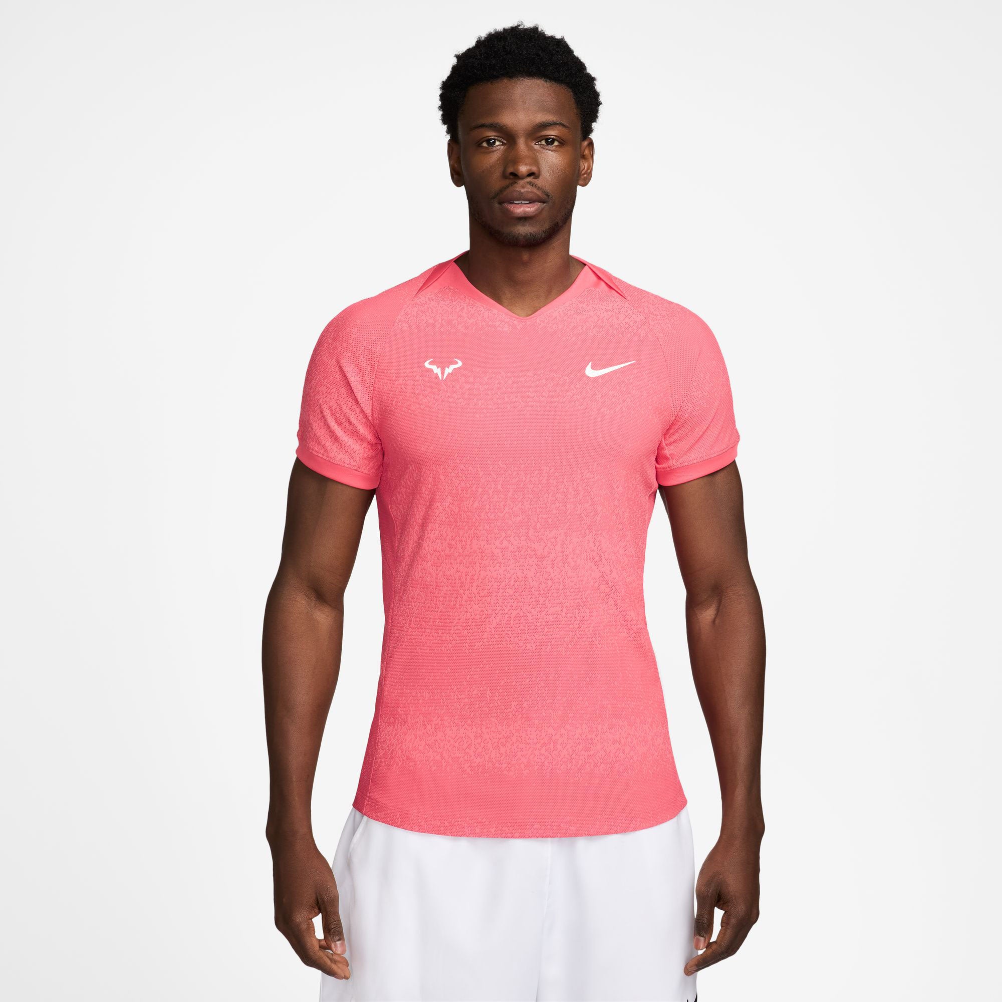 Tennis Mens Pink Nike T Shirt Nike Rafa Men's Dri-FIT ADV Tennis Shirt