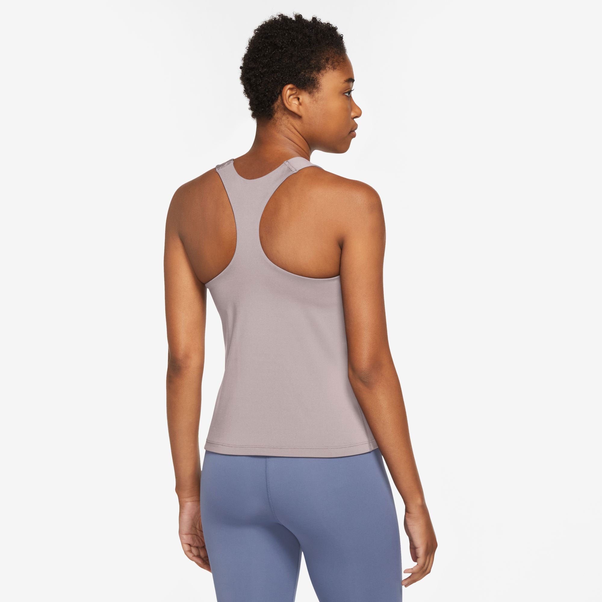 Nike Swoosh Women's Dri-FIT Bra Tank - Grey (2)