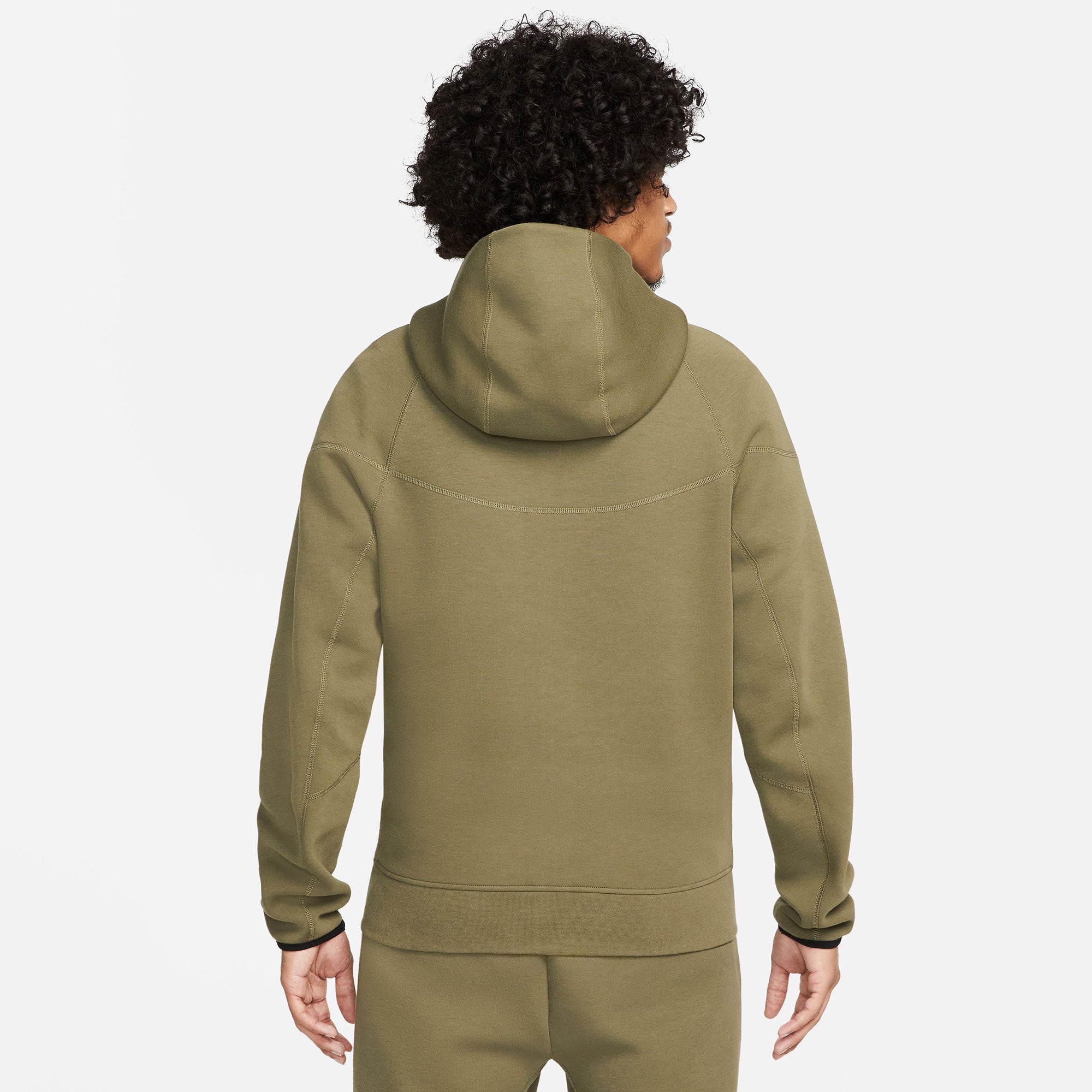 Nike Tech Fleece Men's Full-Zip Hoodie Brown (2)