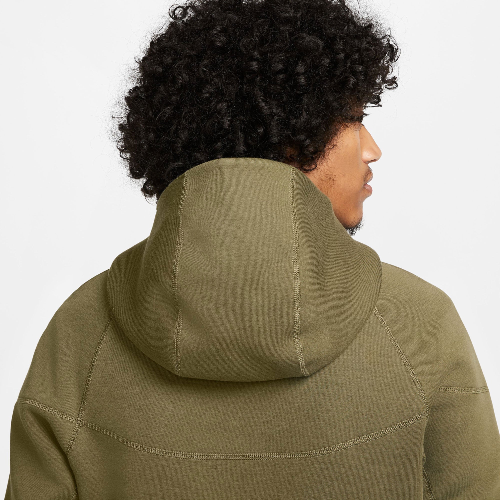 Nike Tech Fleece Men's Full-Zip Hoodie Brown (5)