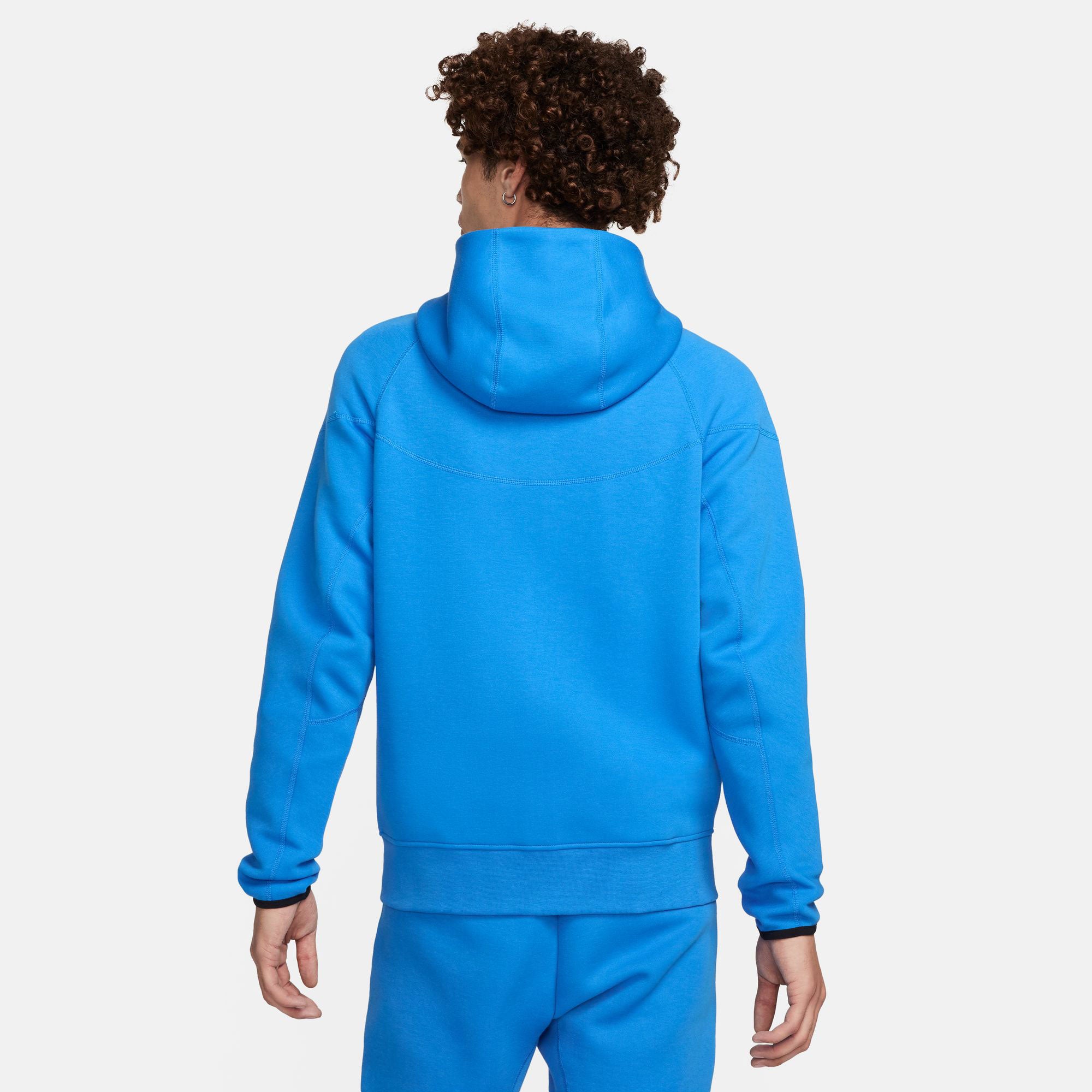 Nike Tech Fleece Men's Full-Zip Hoodie - Blue (2)