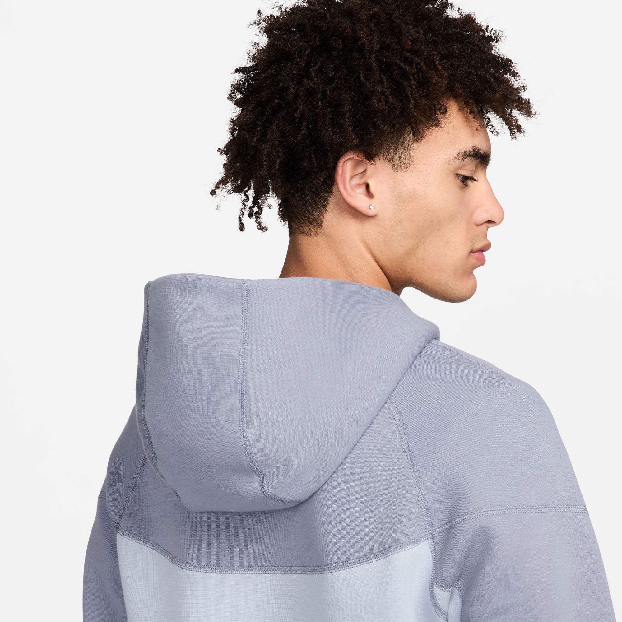Nike Tech Fleece Men's Full-Zip Hoodie - Blue (4)
