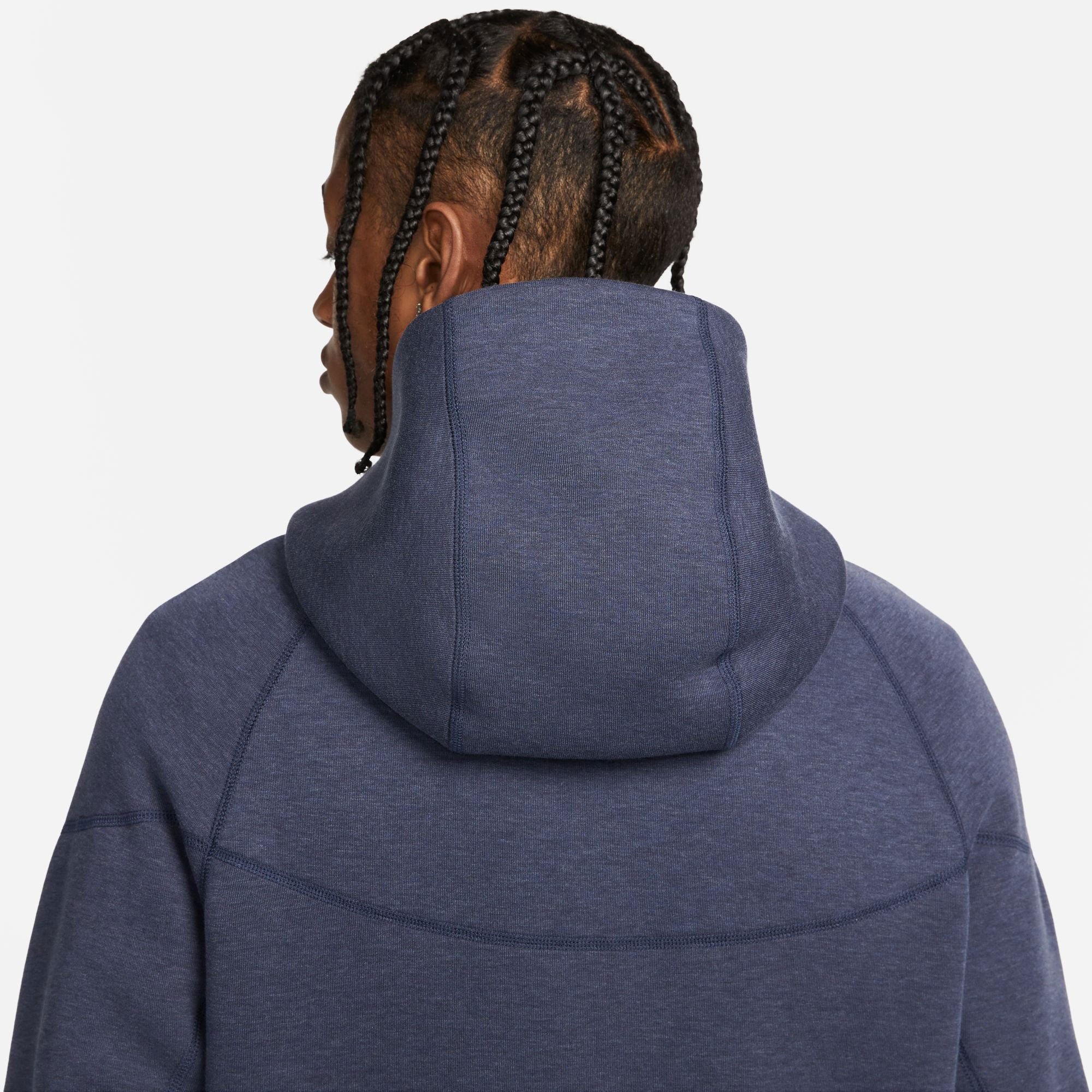 Nike Tech Fleece Men's Full-Zip Hoodie Dark Blue (7)
