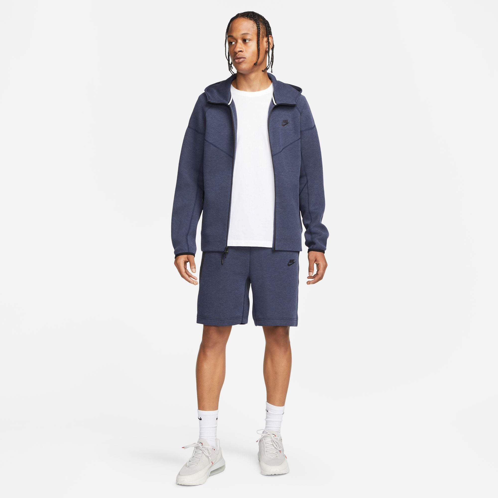 Nike Tech Fleece Men's Full-Zip Hoodie Dark Blue (8)