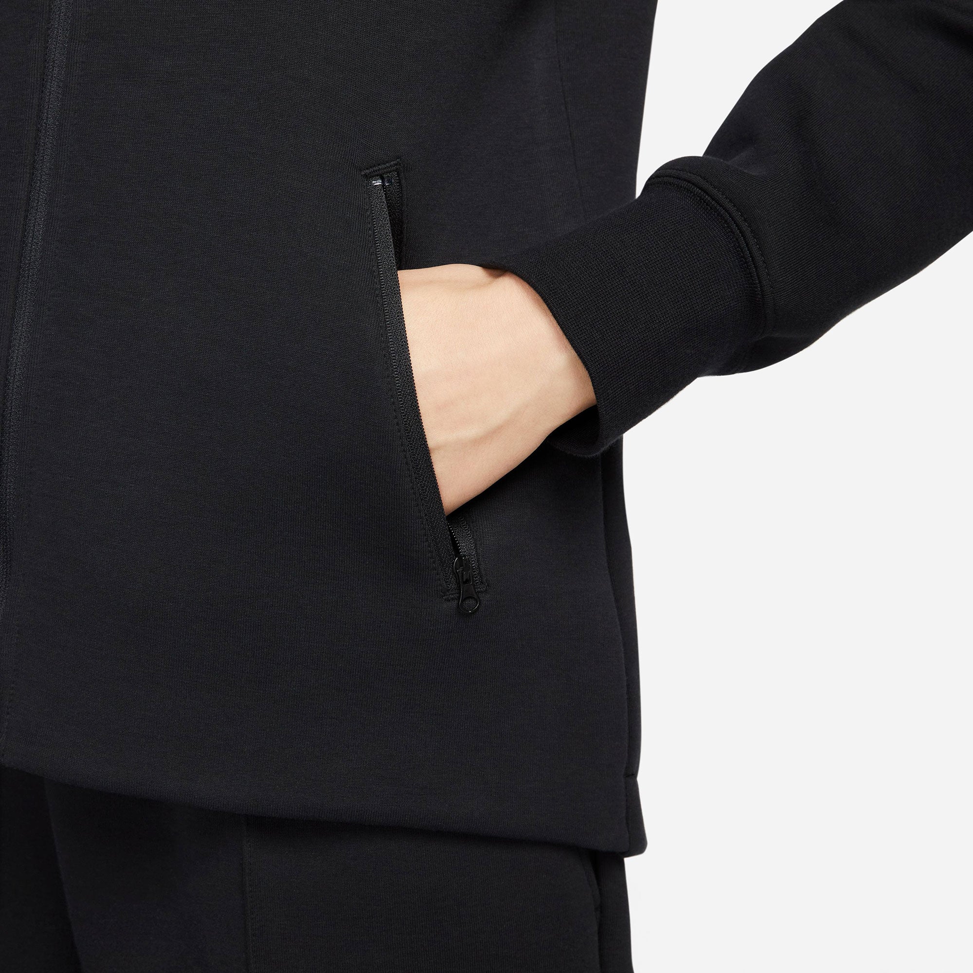 Nike Tech Fleece Women's Full-Zip Hoodie Black (4)