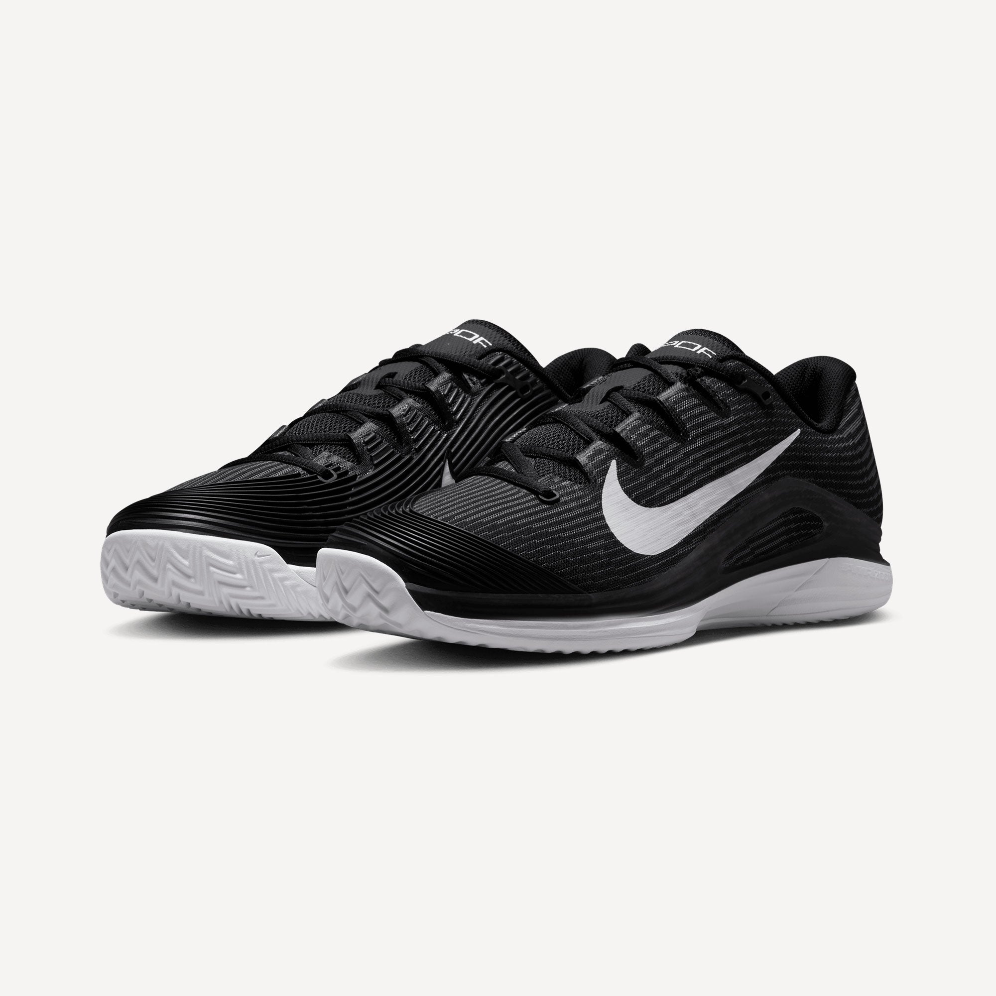 Nike Vapor 12 Men's Clay Court Tennis Shoes - Black (4)