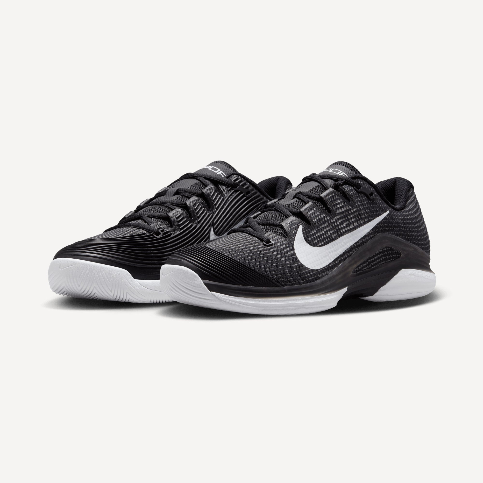 Nike Vapor 12 Men's Hard Court Tennis Shoes - Black (4)